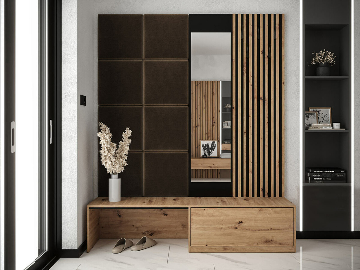 Set za hodnik Hartford 322 (Zanatski hrast + Manila 04)