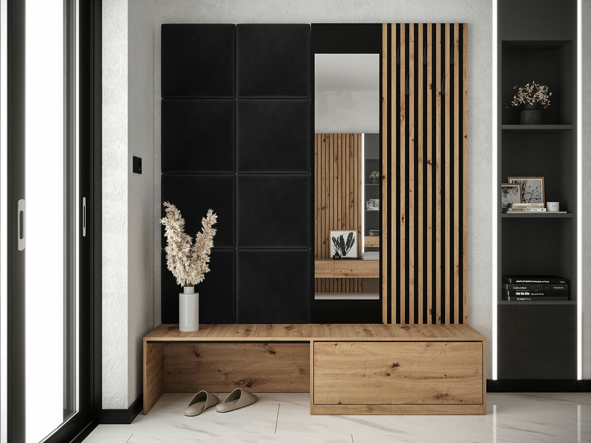 Set za hodnik Hartford 322 (Zanatski hrast + Manila 18)