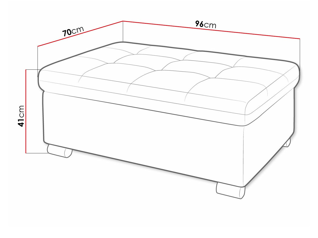 Tapacirana klupa Comfivo 118 (Horton 204.01)