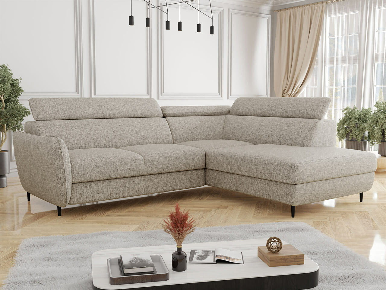 Ugaona sofa Lincoln 177 (Neve 13)