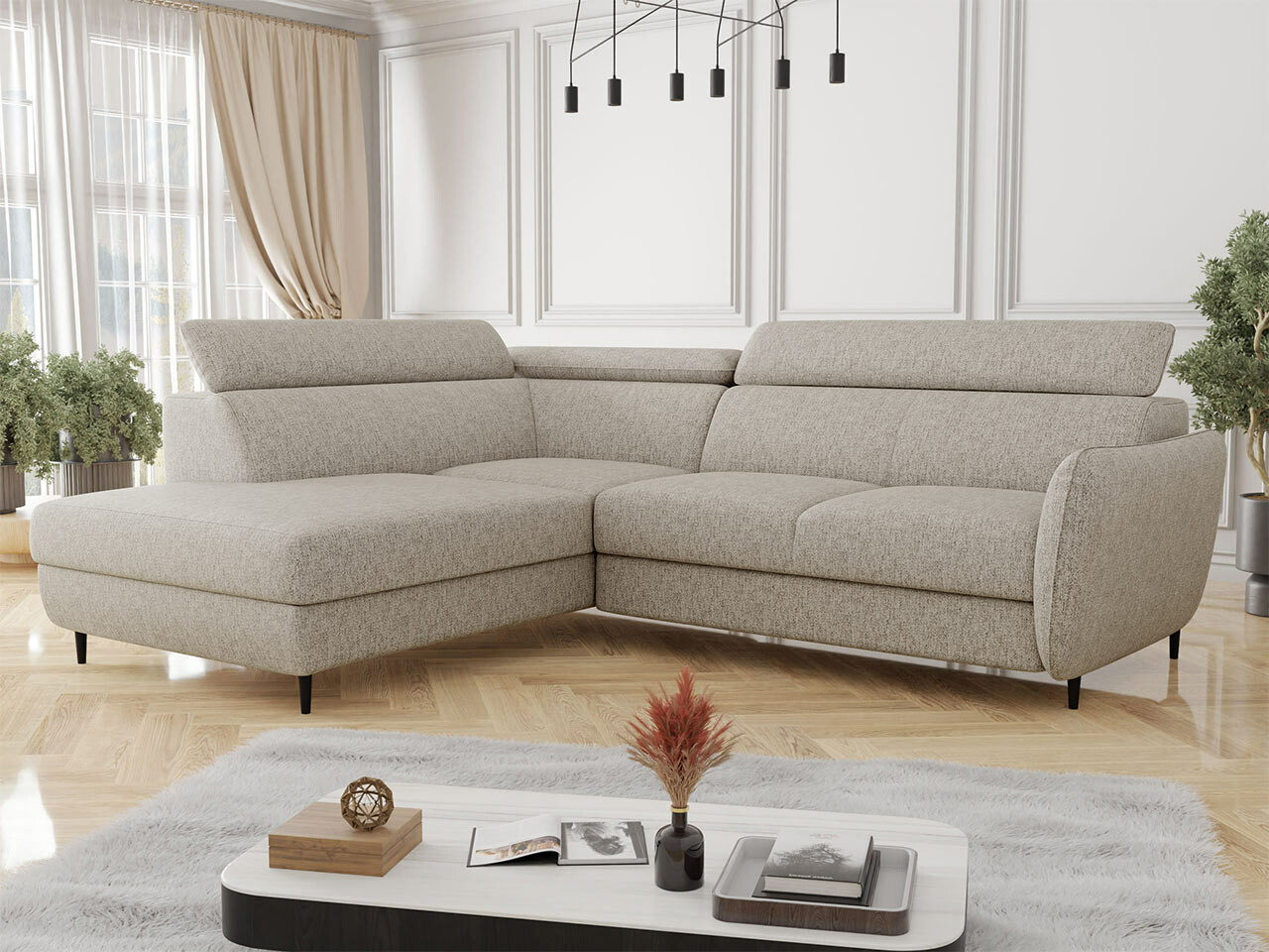 Ugaona sofa Lincoln 177 (Neve 13)