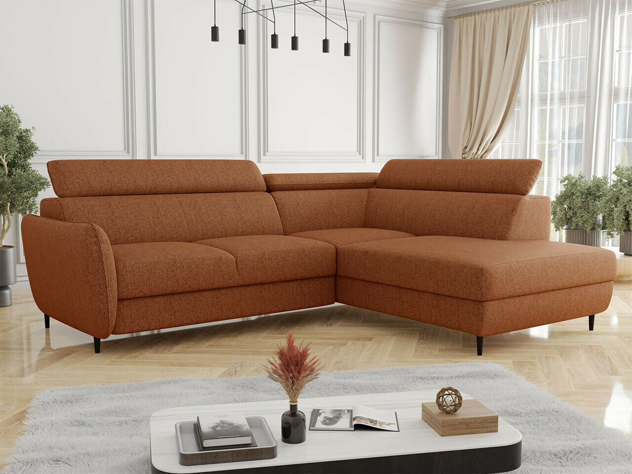 Ugaona sofa Lincoln 177 (Neve 52)