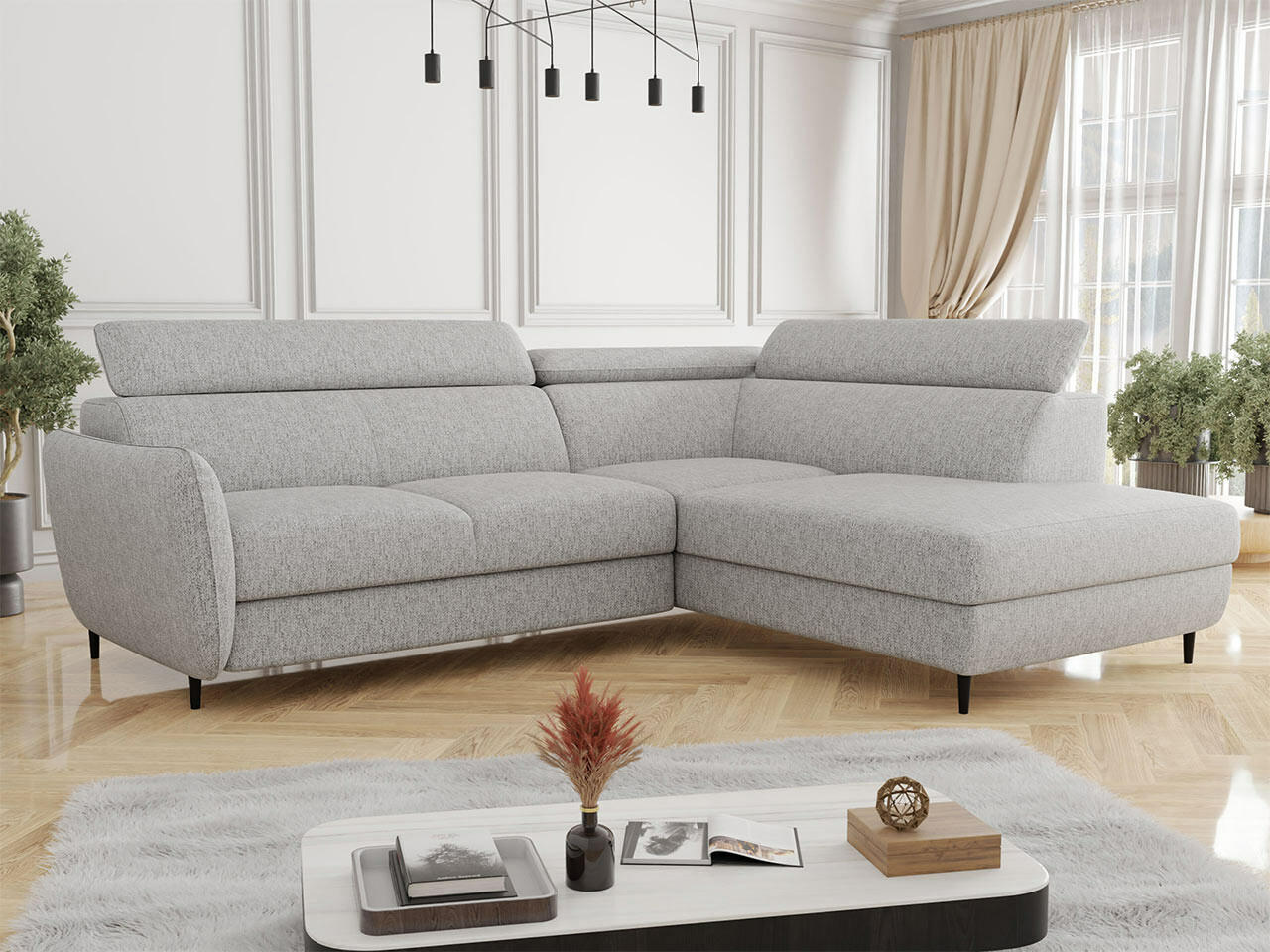 Ugaona sofa Lincoln 177 (Neve 83)