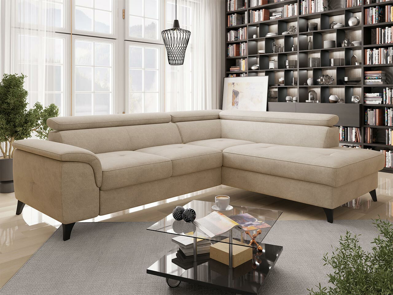Ugaona sofa Lincoln 178 (Zetta 291)