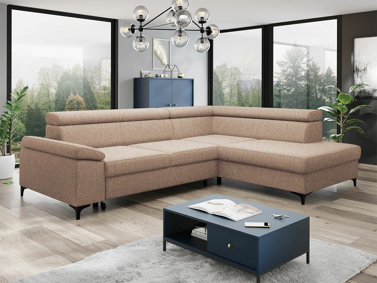 Ugaona sofa Lincoln 168 (Lars 89)