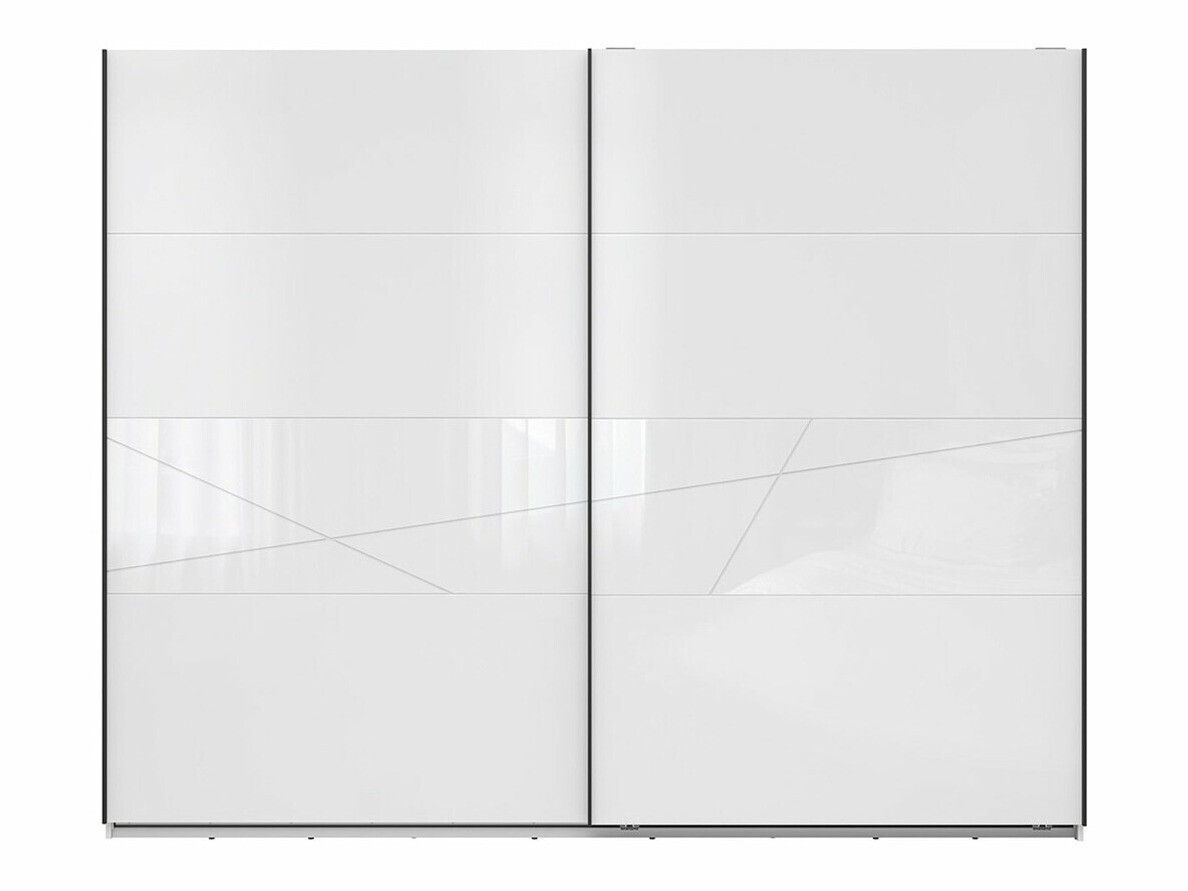 Ormar Fivale 124 (Sjajno belo + Belo)