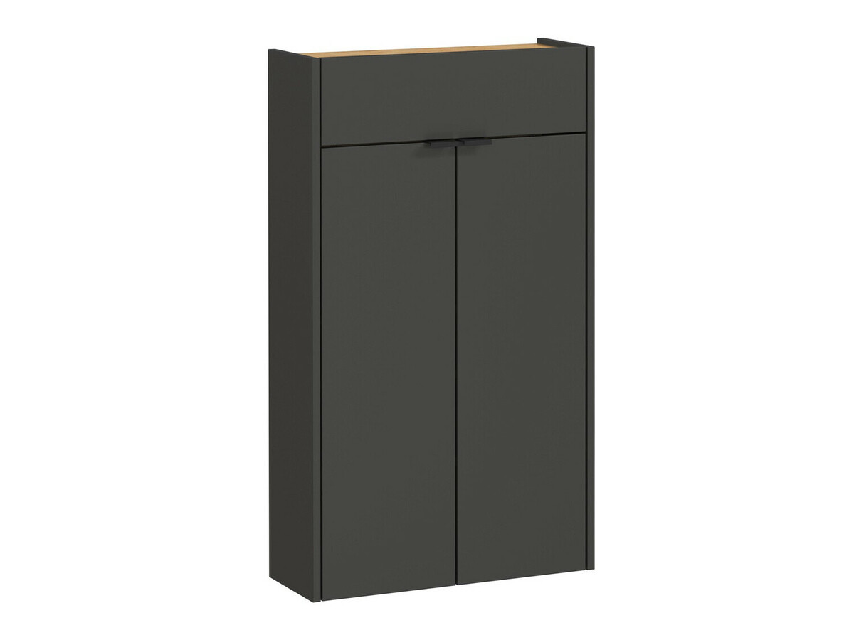 Polica za obuću Cirsale 101 (Graphite + Navarra hrast)