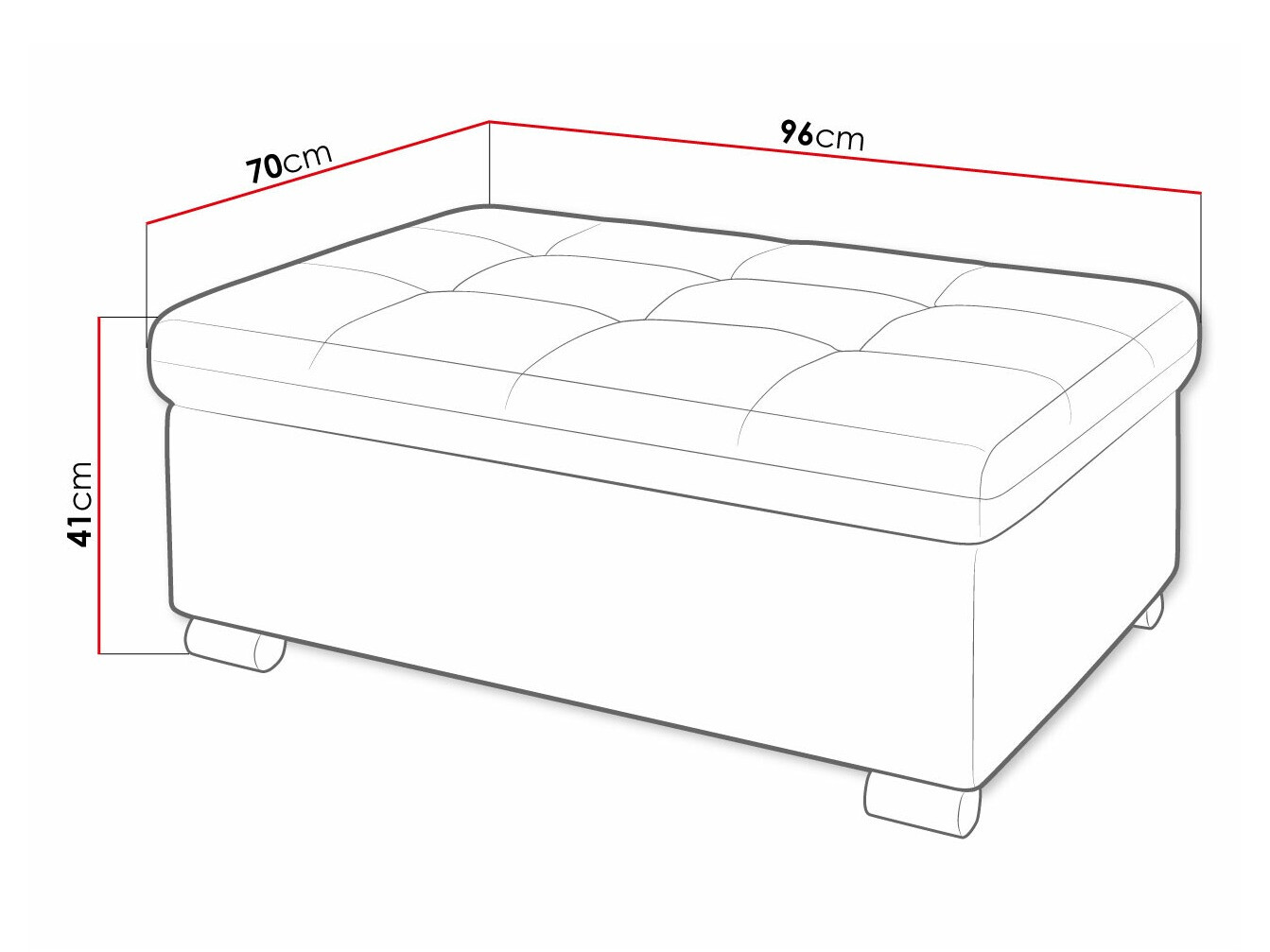 Tapacirana klupa Comfivo 118 (Poso 14)