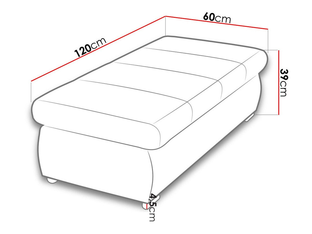 Tapacirana klupa Comfivo 123 (Poso 14)