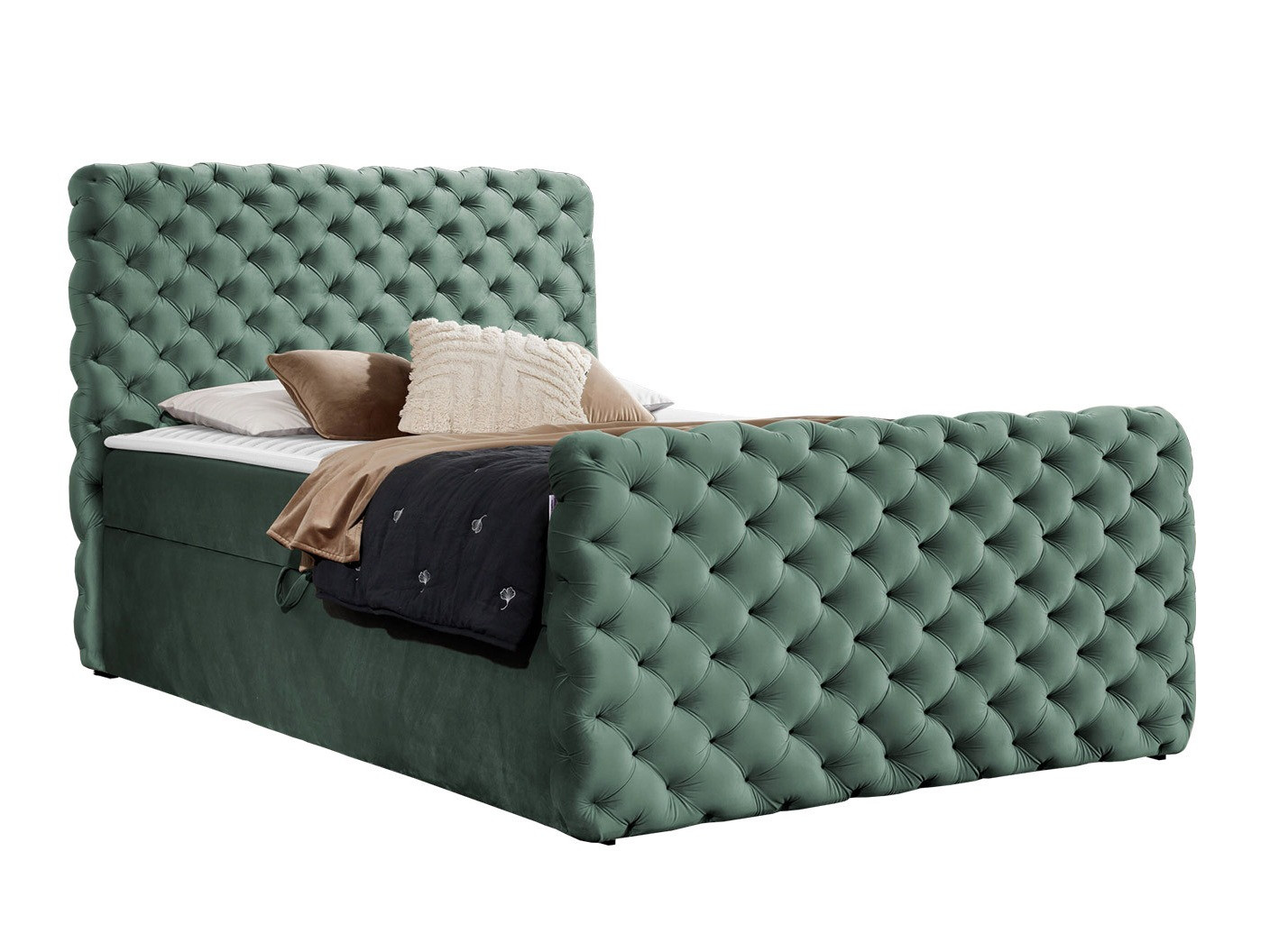 Boxspring krevet Baltimore 186 (Velluto 13)