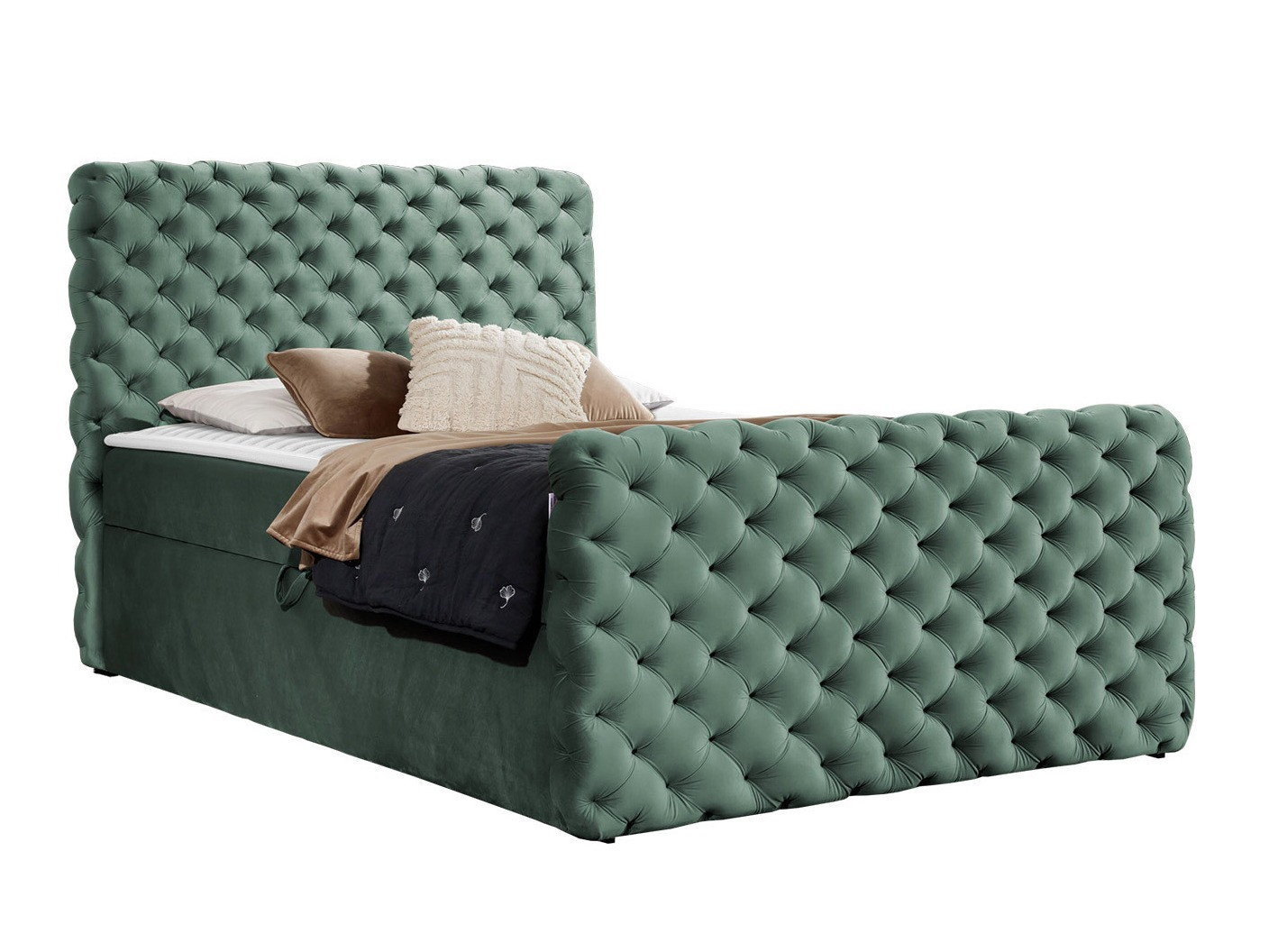 Boxspring krevet Baltimore 186 (Velluto 13)