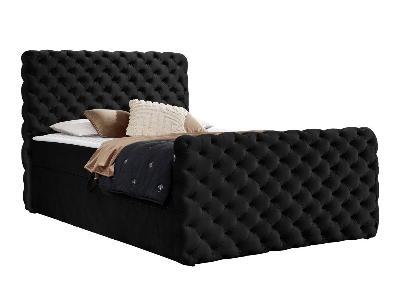 Boxspring krevet Baltimore 186 (Velluto 20)