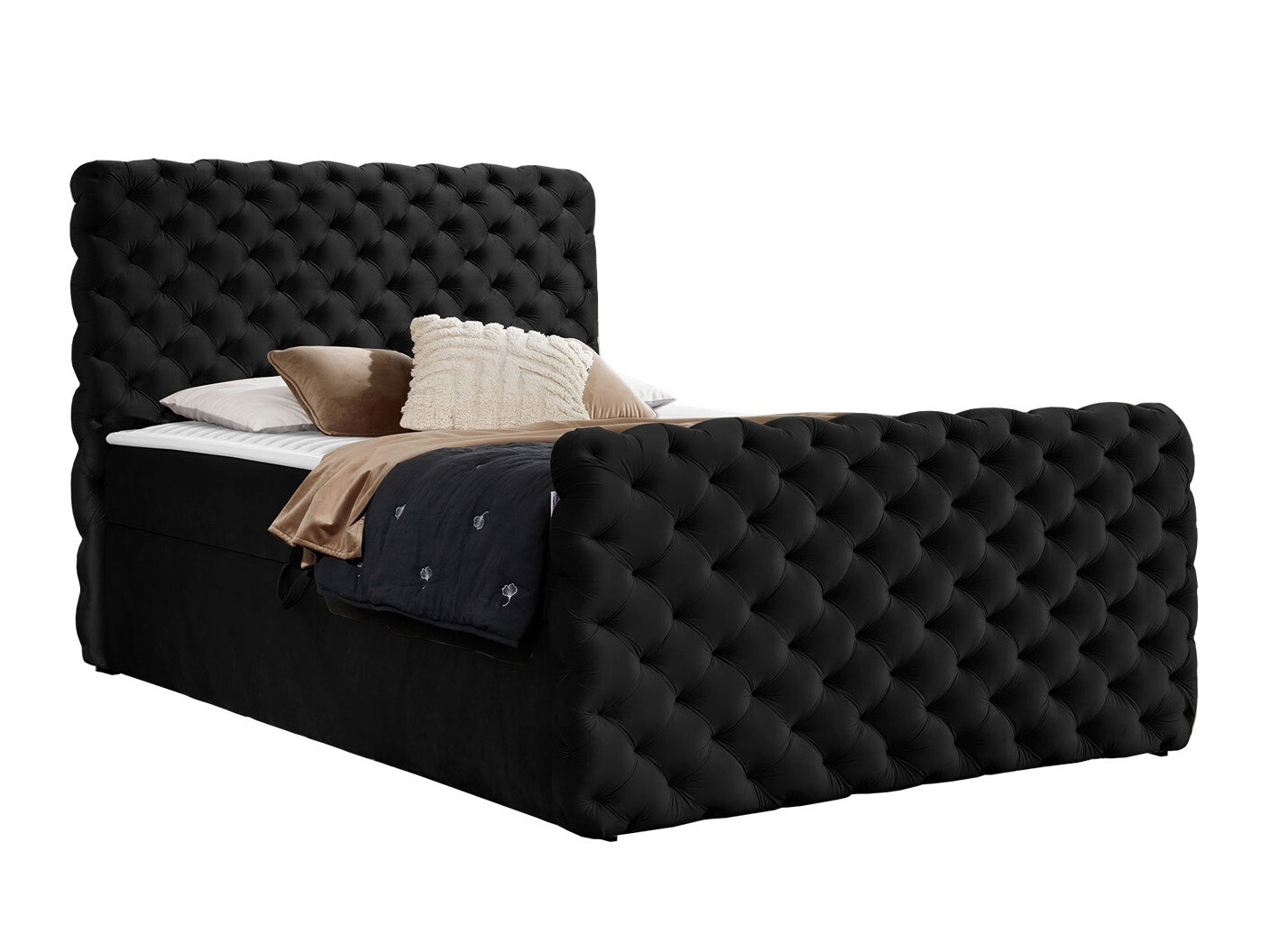 Boxspring krevet Baltimore 186 (Velluto 20)