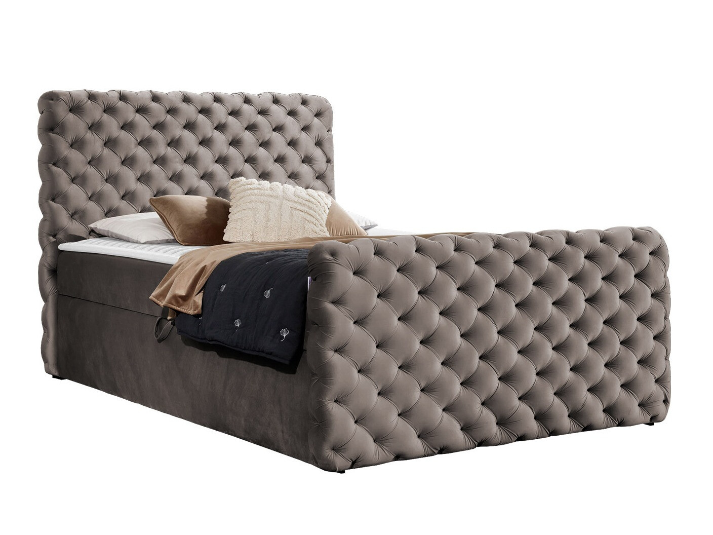 Boxspring krevet Baltimore 186 (Velluto 29)