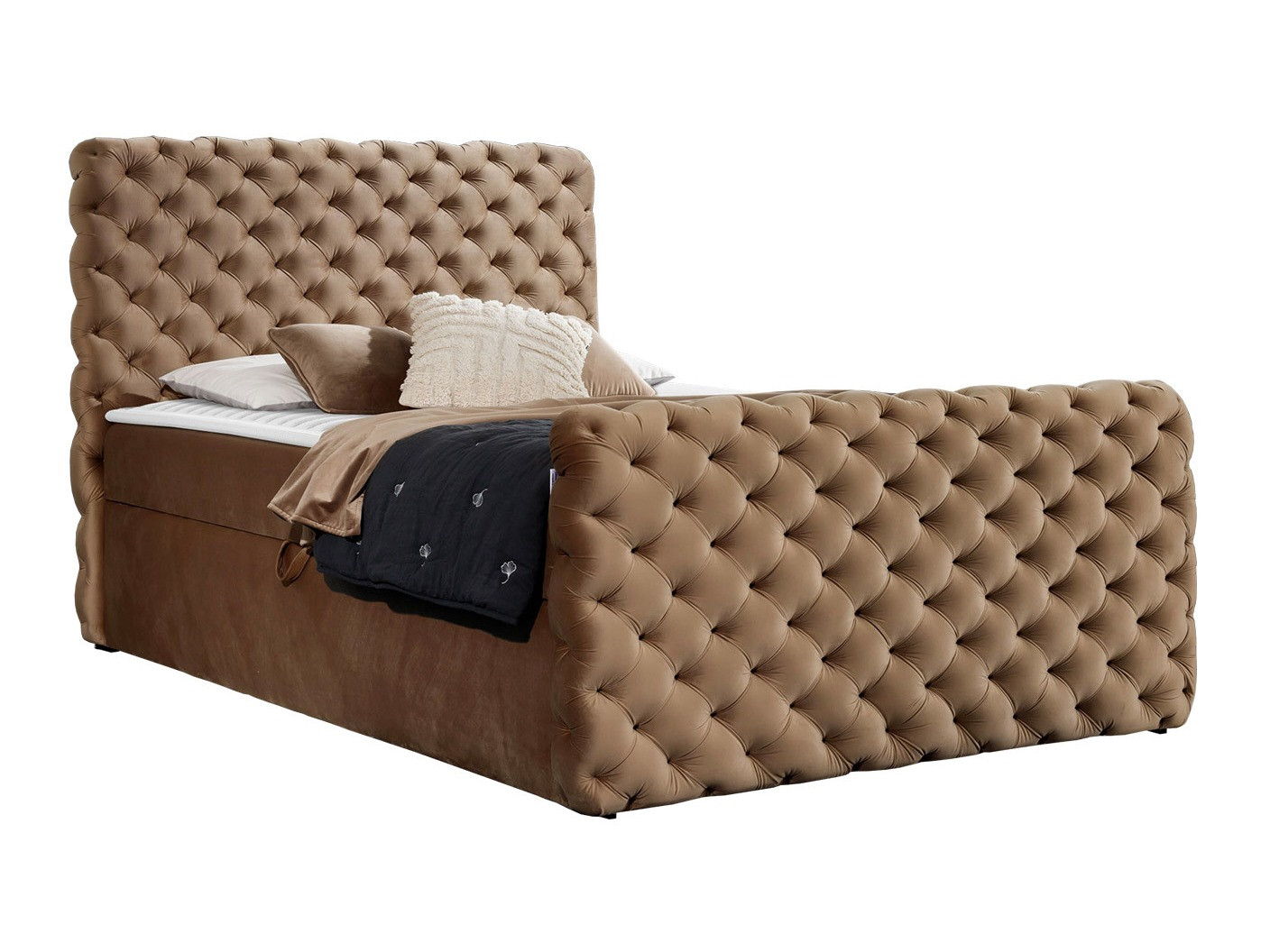 Boxspring krevet Lac I (Velluto 30)