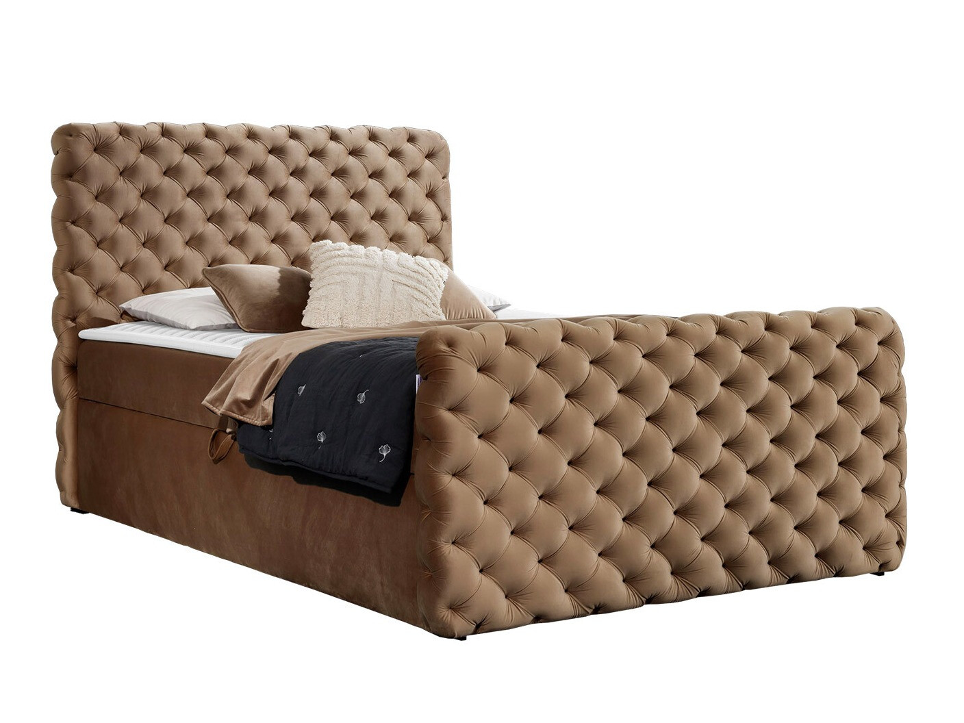 Boxspring krevet Lac I (Velluto 30)