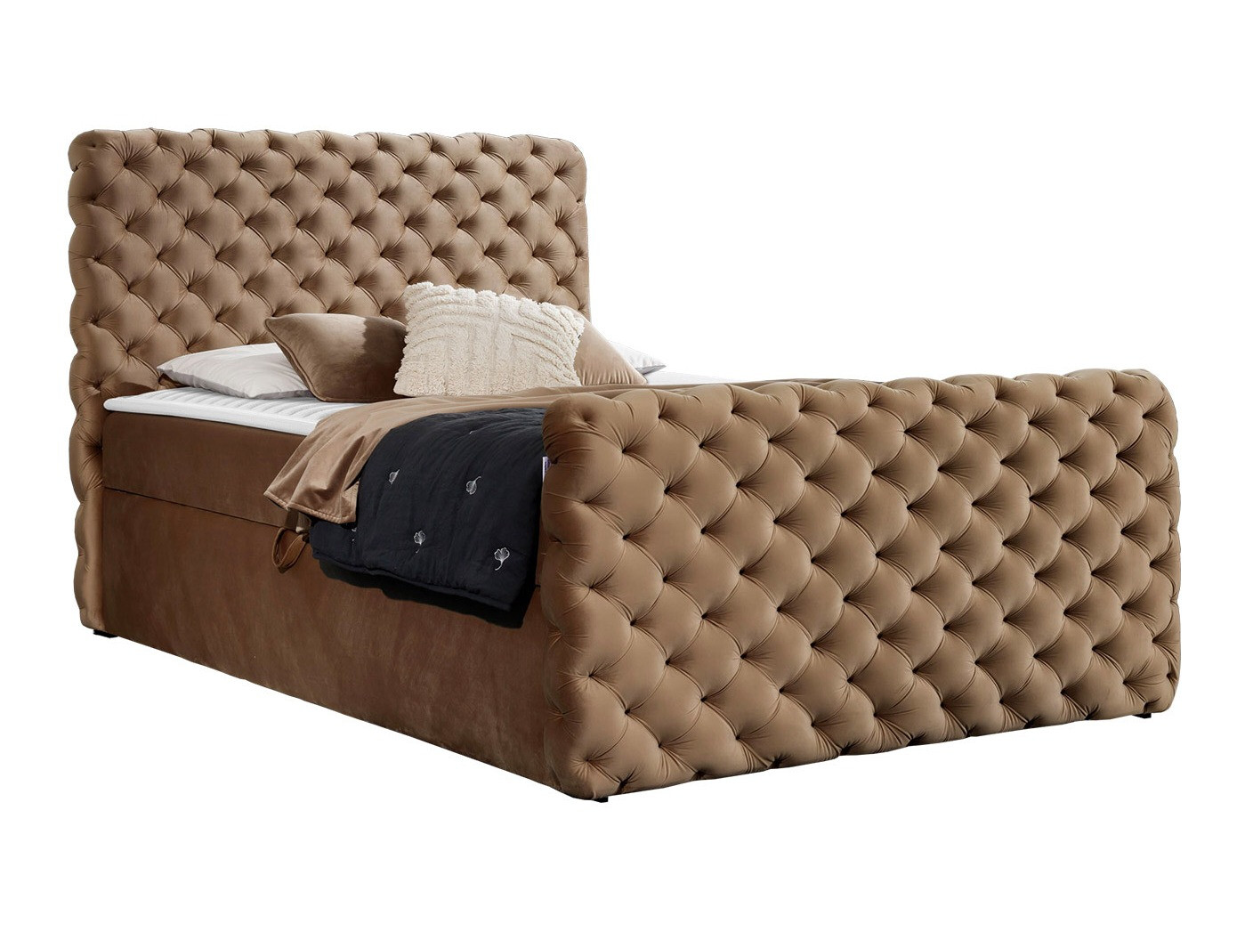 Boxspring krevet Lac I (Velluto 30)