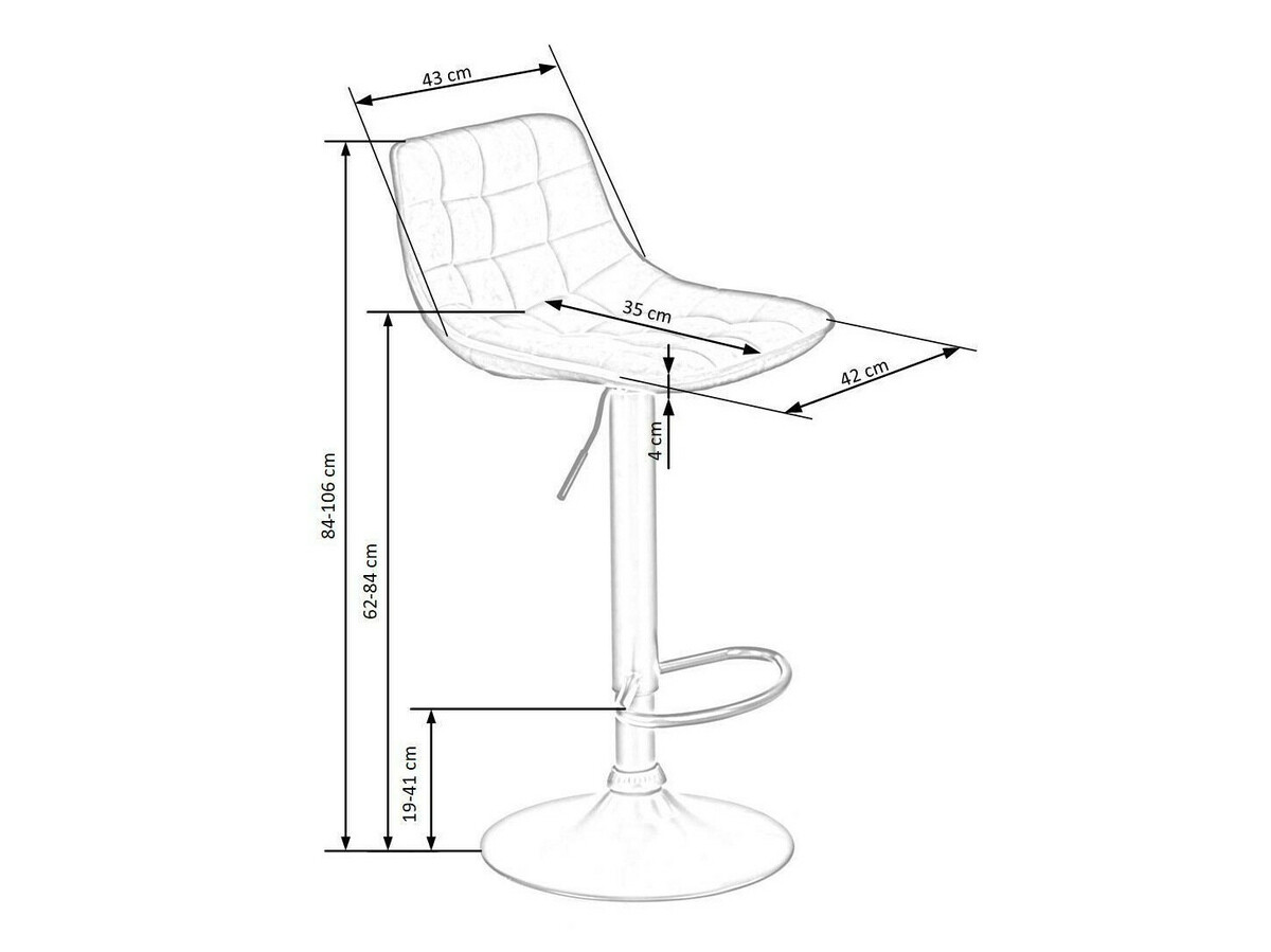 Pult stolica Houston 964 (Crno)