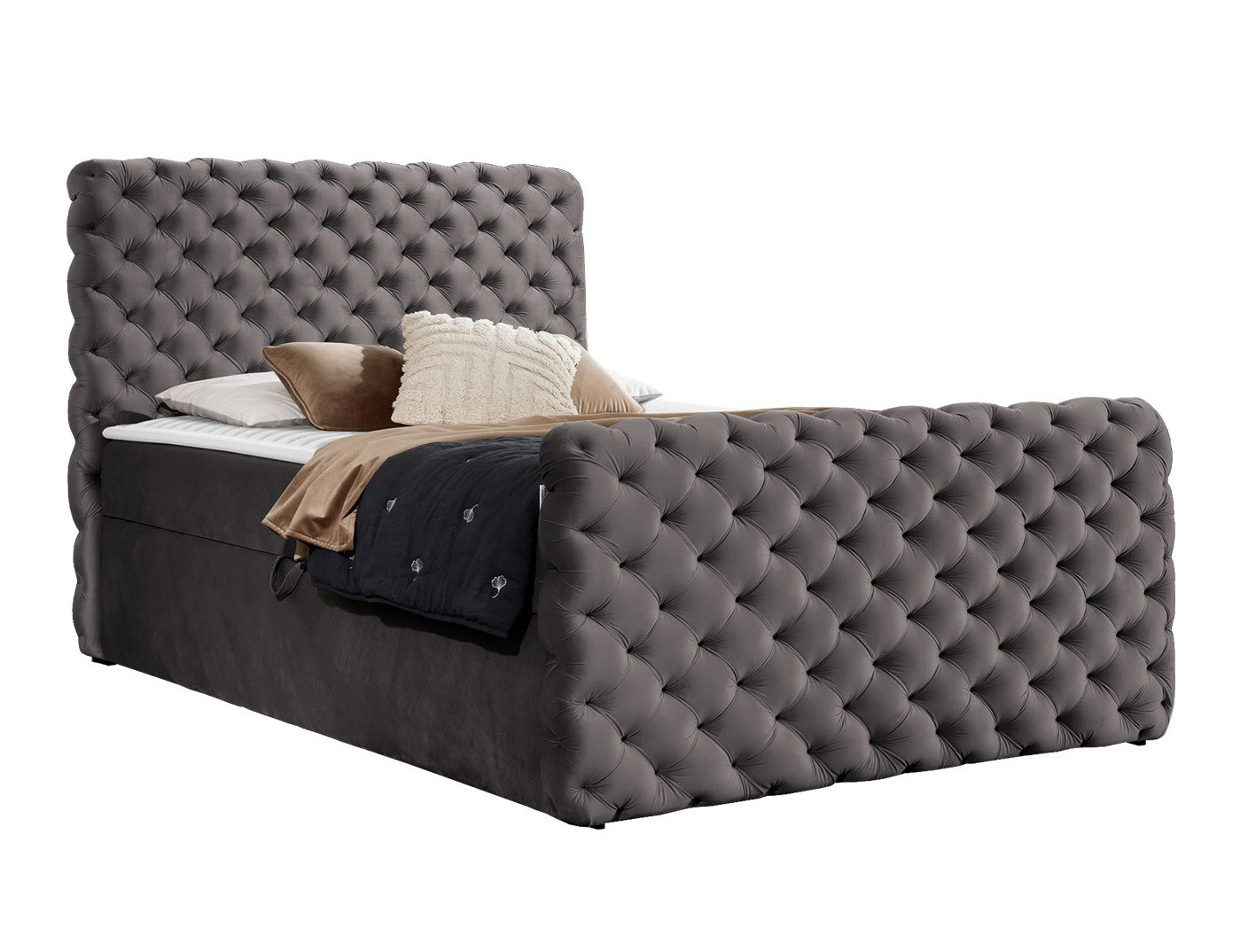 Boxspring krevet Baltimore 186 (Velluto 17)