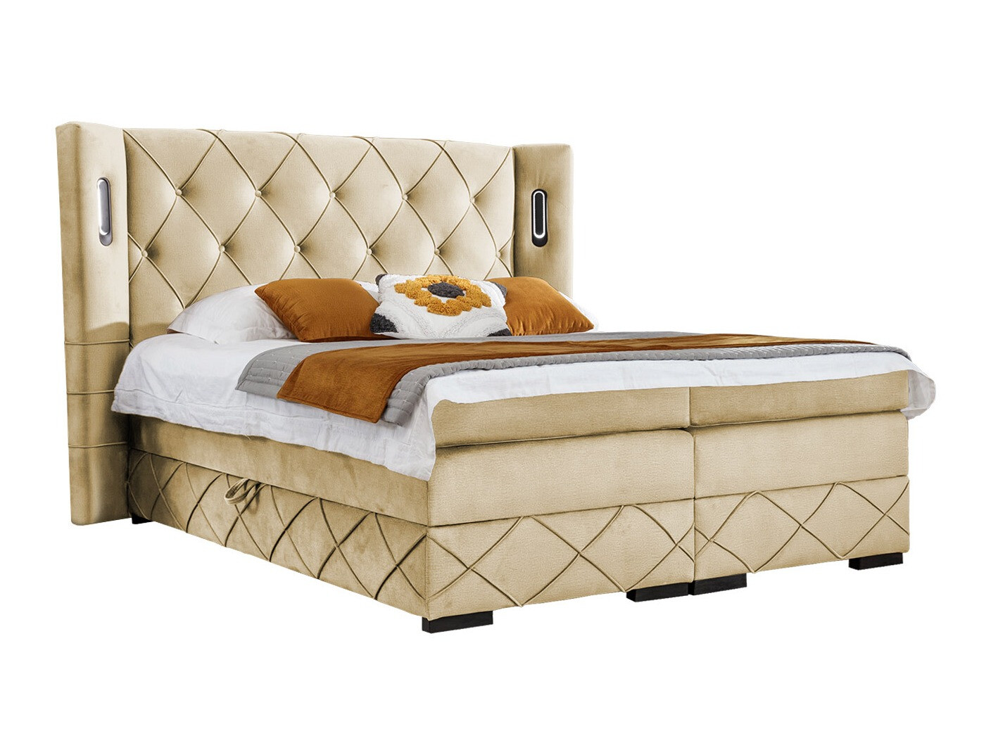 Boxspring krevet Historia (Kameleon 04)