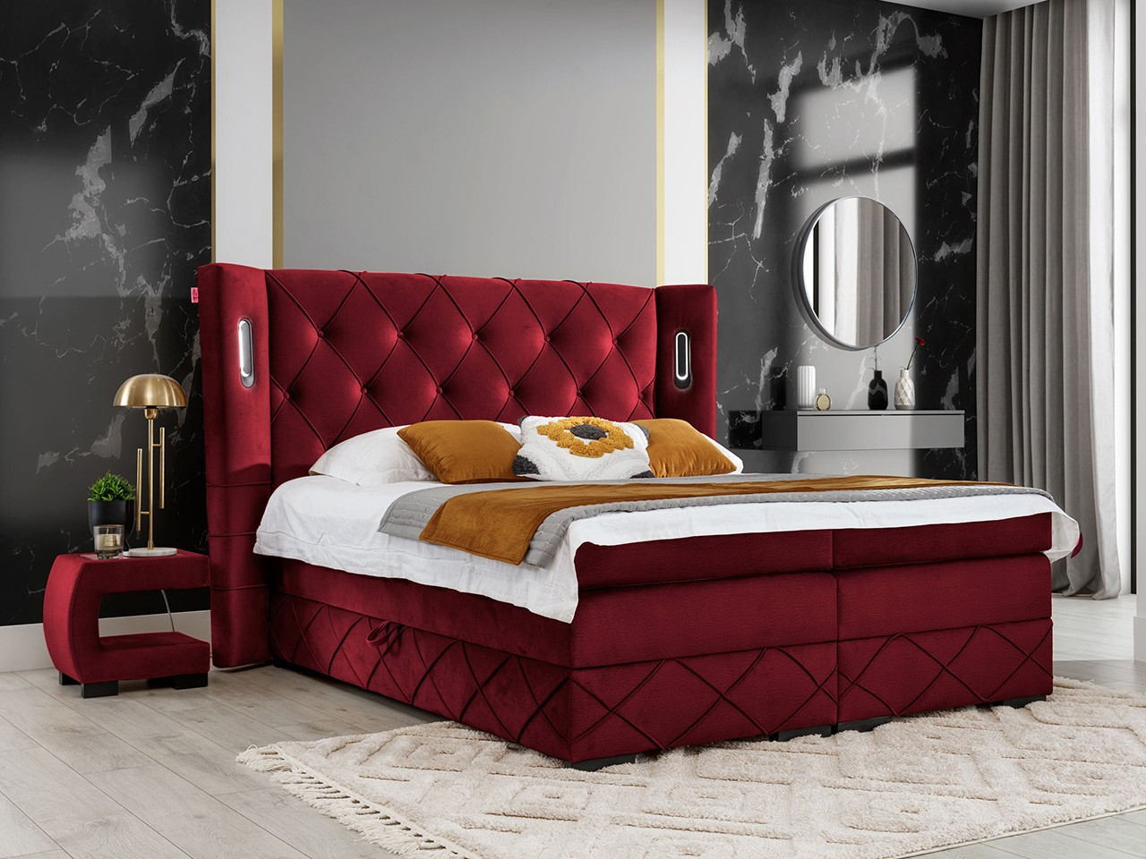 Boxspring krevet Historia (Kameleon 59)