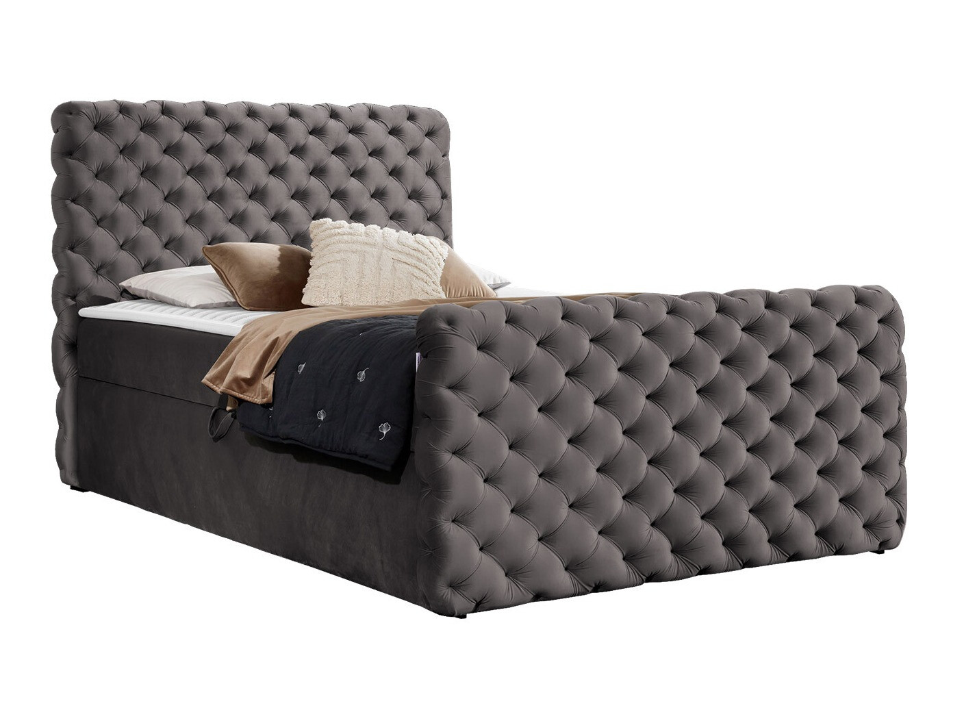 Boxspring krevet Lac I (Velluto 17)