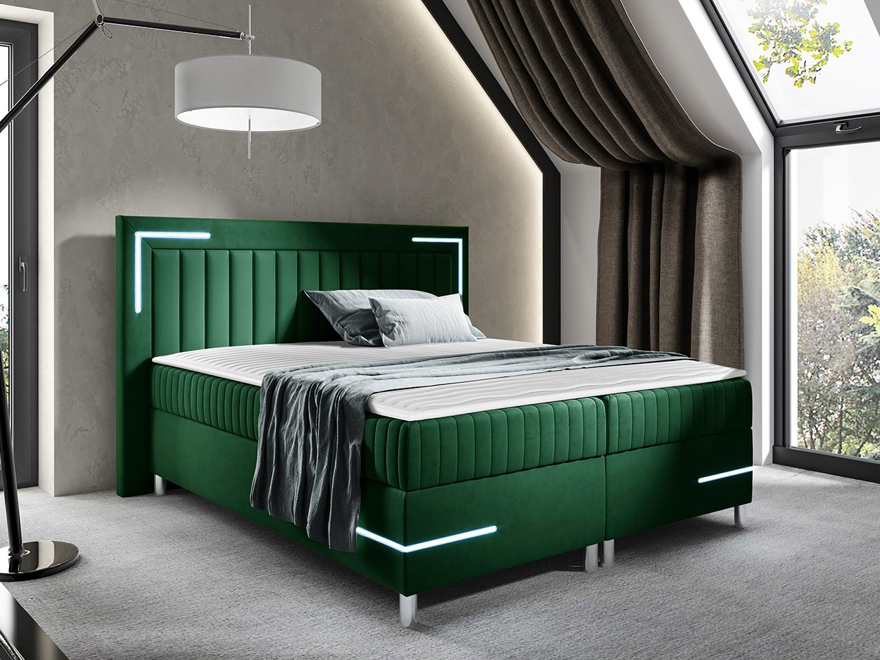 Boxspring krevet Baltimore 188 (Fresh 13)