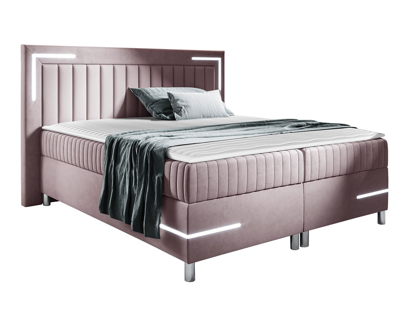 Boxspring krevet Baltimore 188 (Velluto 14)