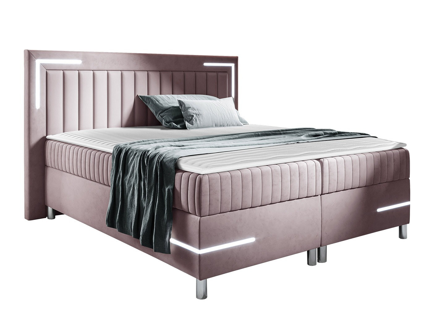 Boxspring krevet Baltimore 188 (Velluto 14)
