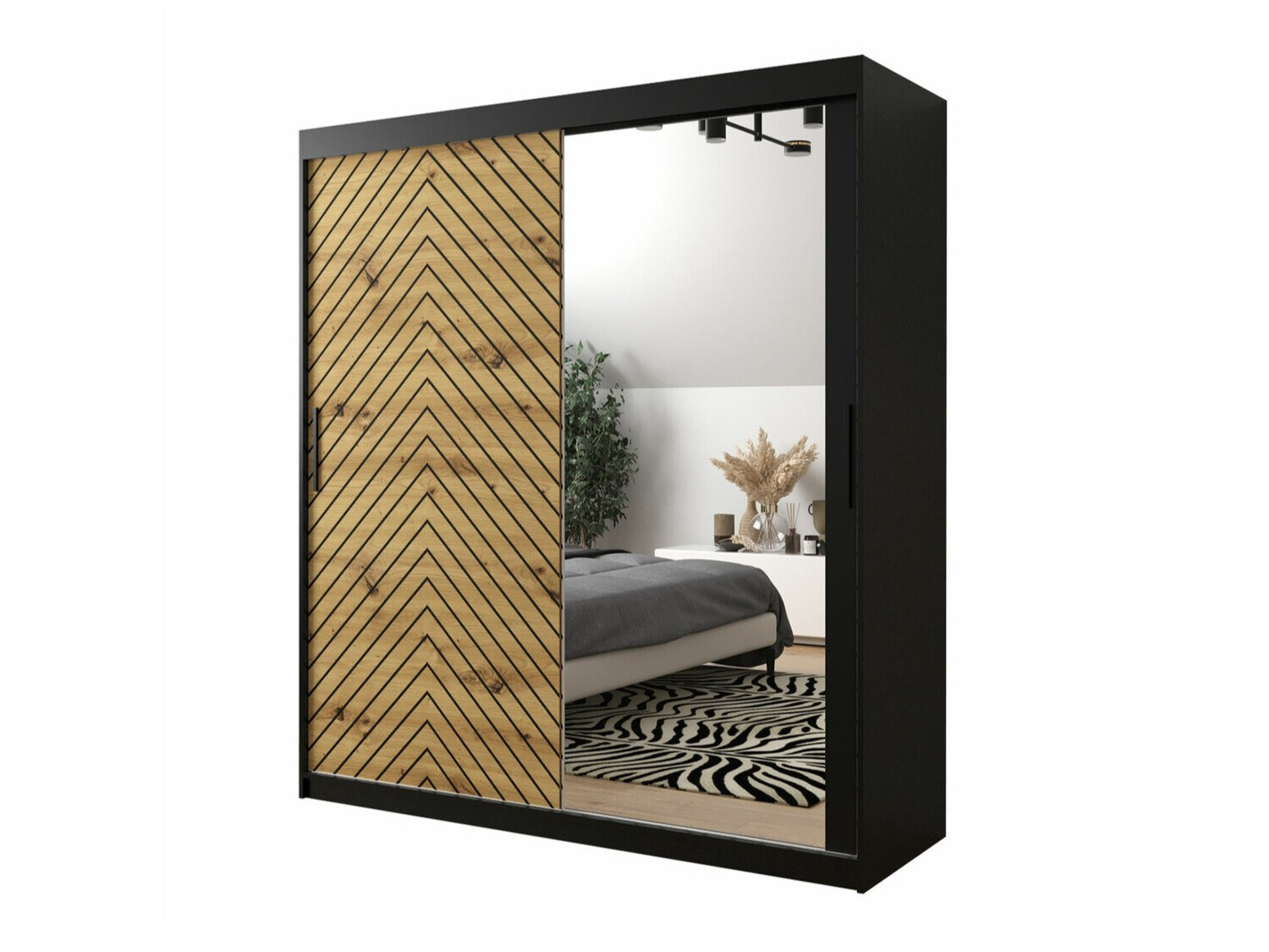 Ormar Hartford 313 (Crno + Zanatski hrast)