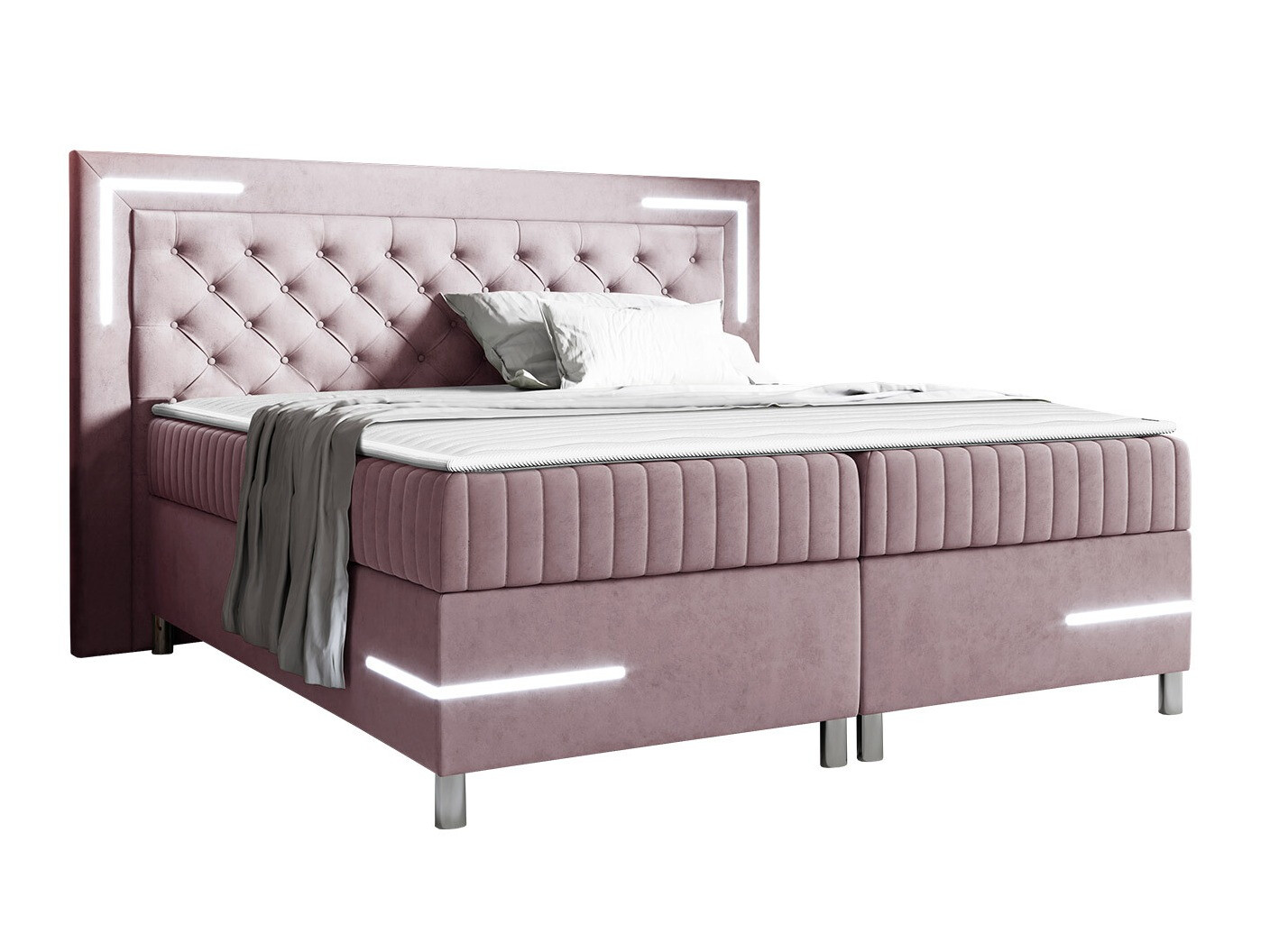 Boxspring krevet Baltimore 189 (Velluto 14)