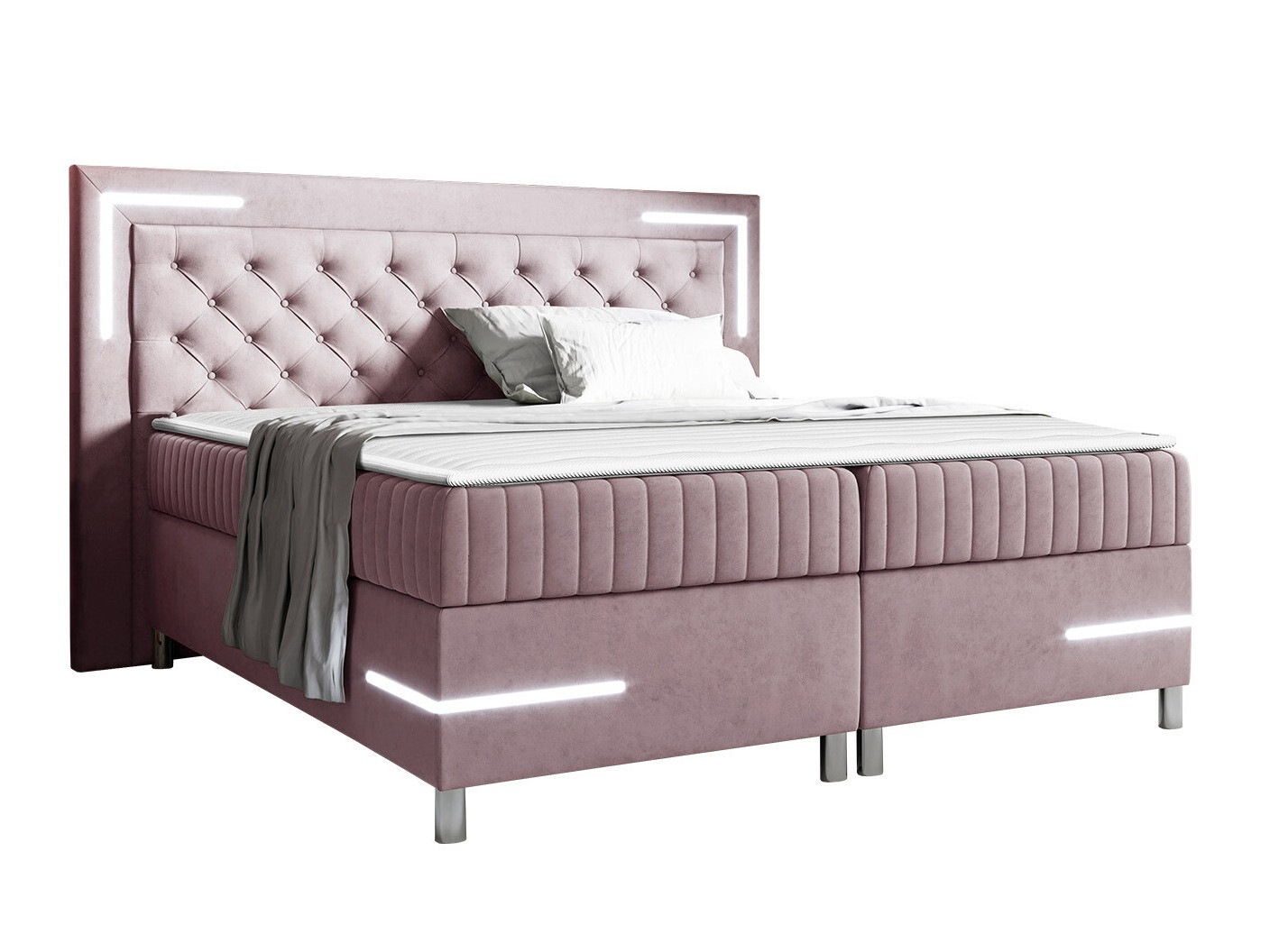 Boxspring krevet Baltimore 189 (Velluto 14)