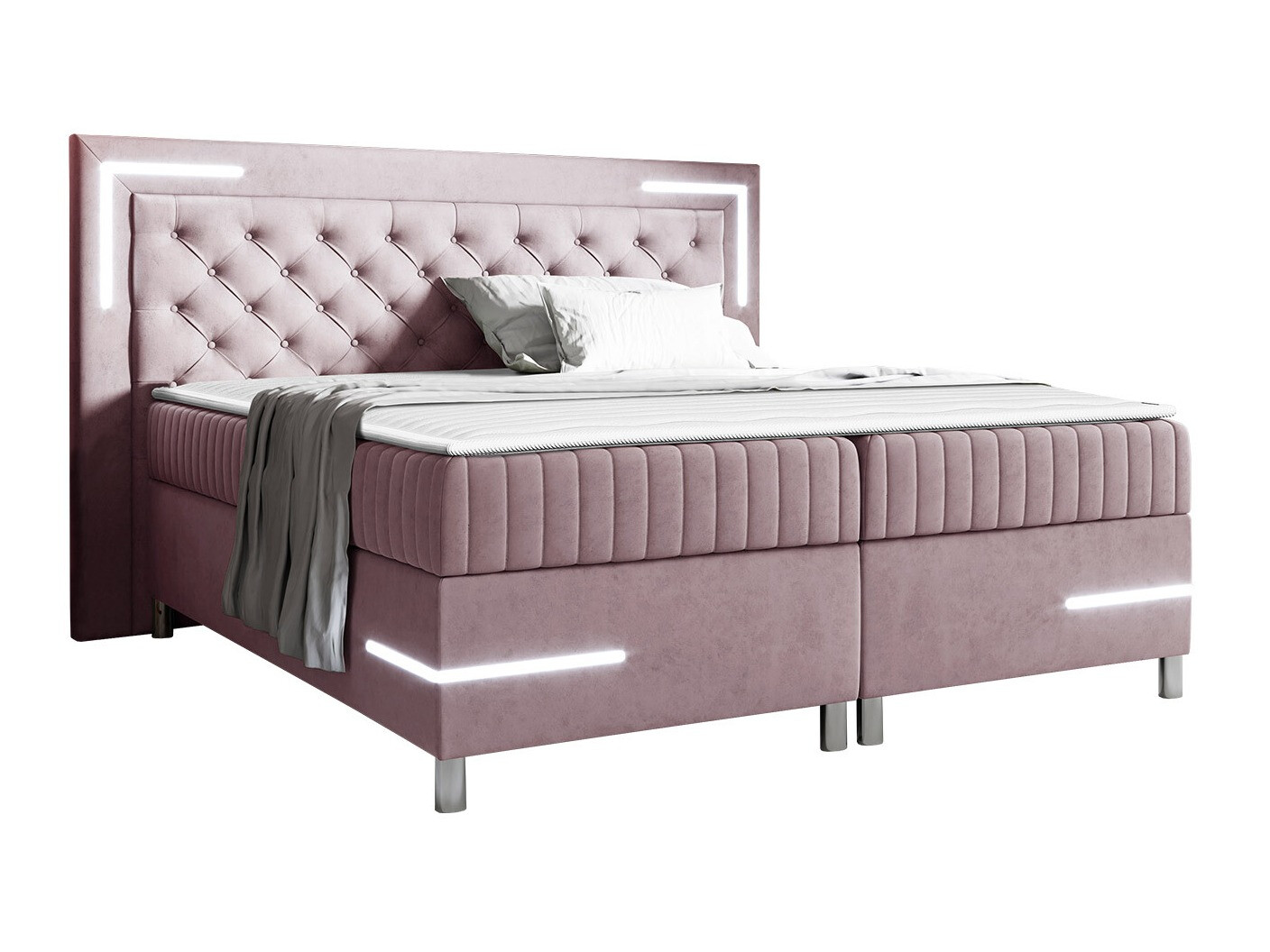Boxspring krevet Baltimore 189 (Velluto 14)