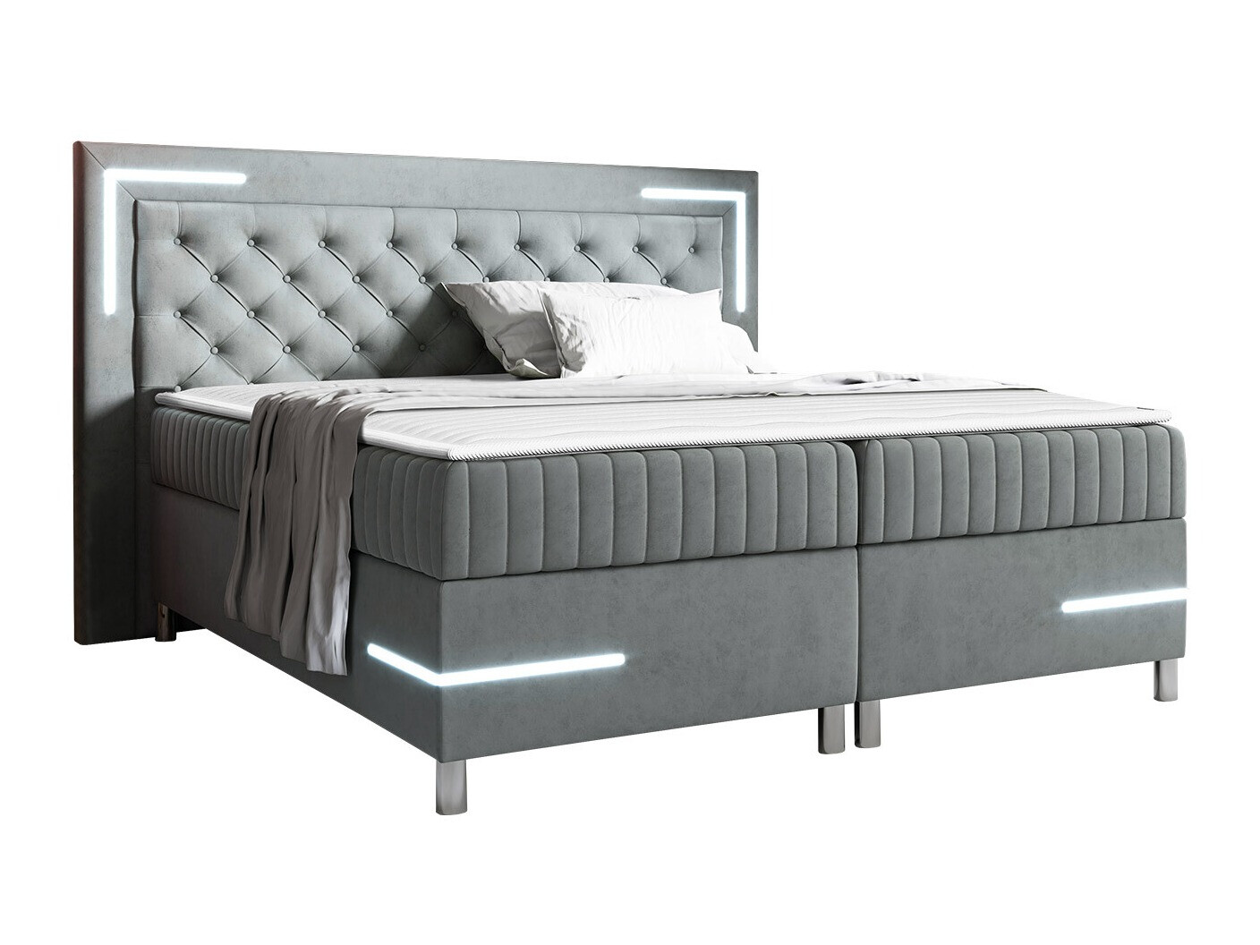 Boxspring krevet Baltimore 189 (Velluto 15)