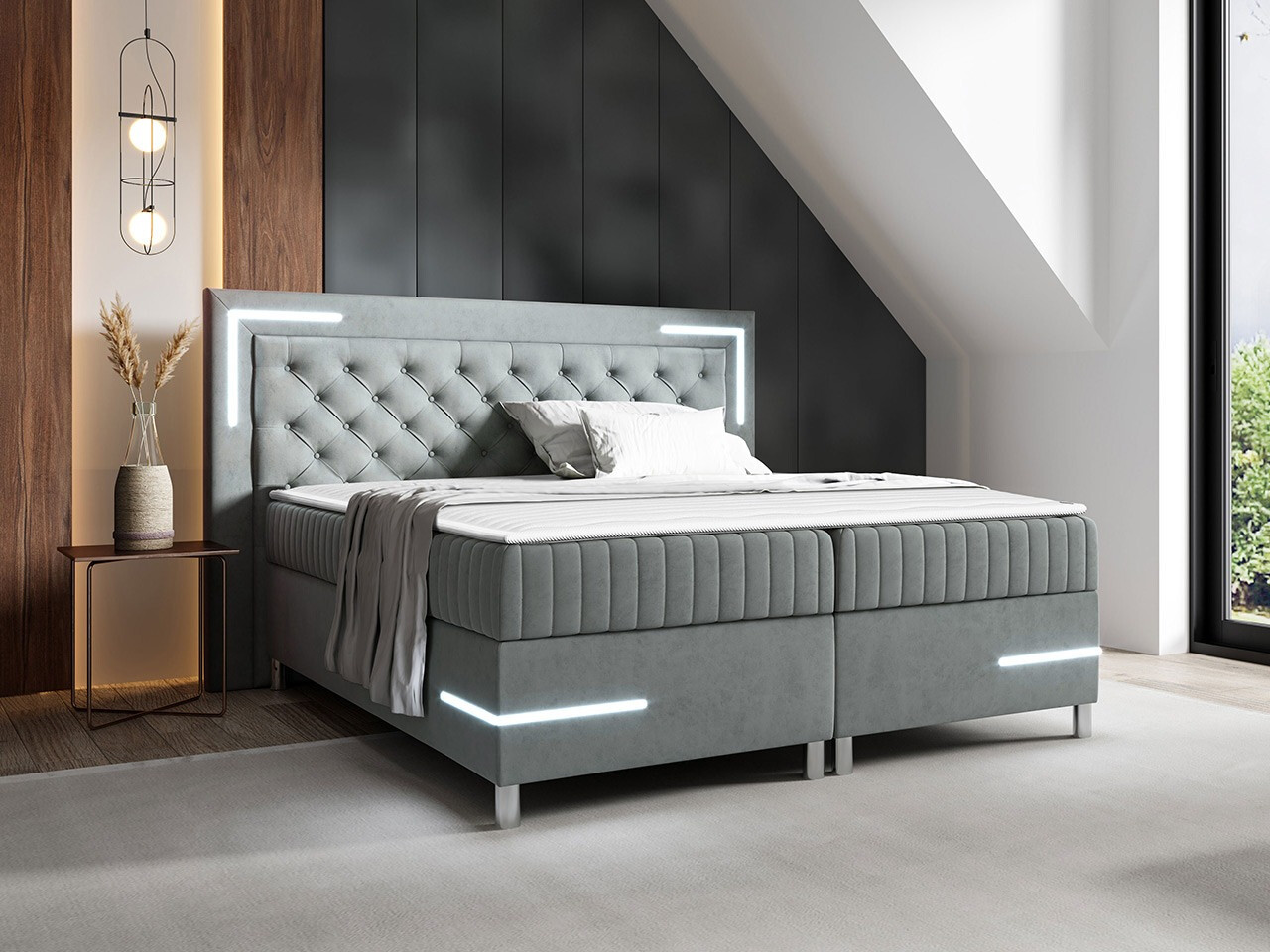 Boxspring krevet Baltimore 189 (Velluto 15)