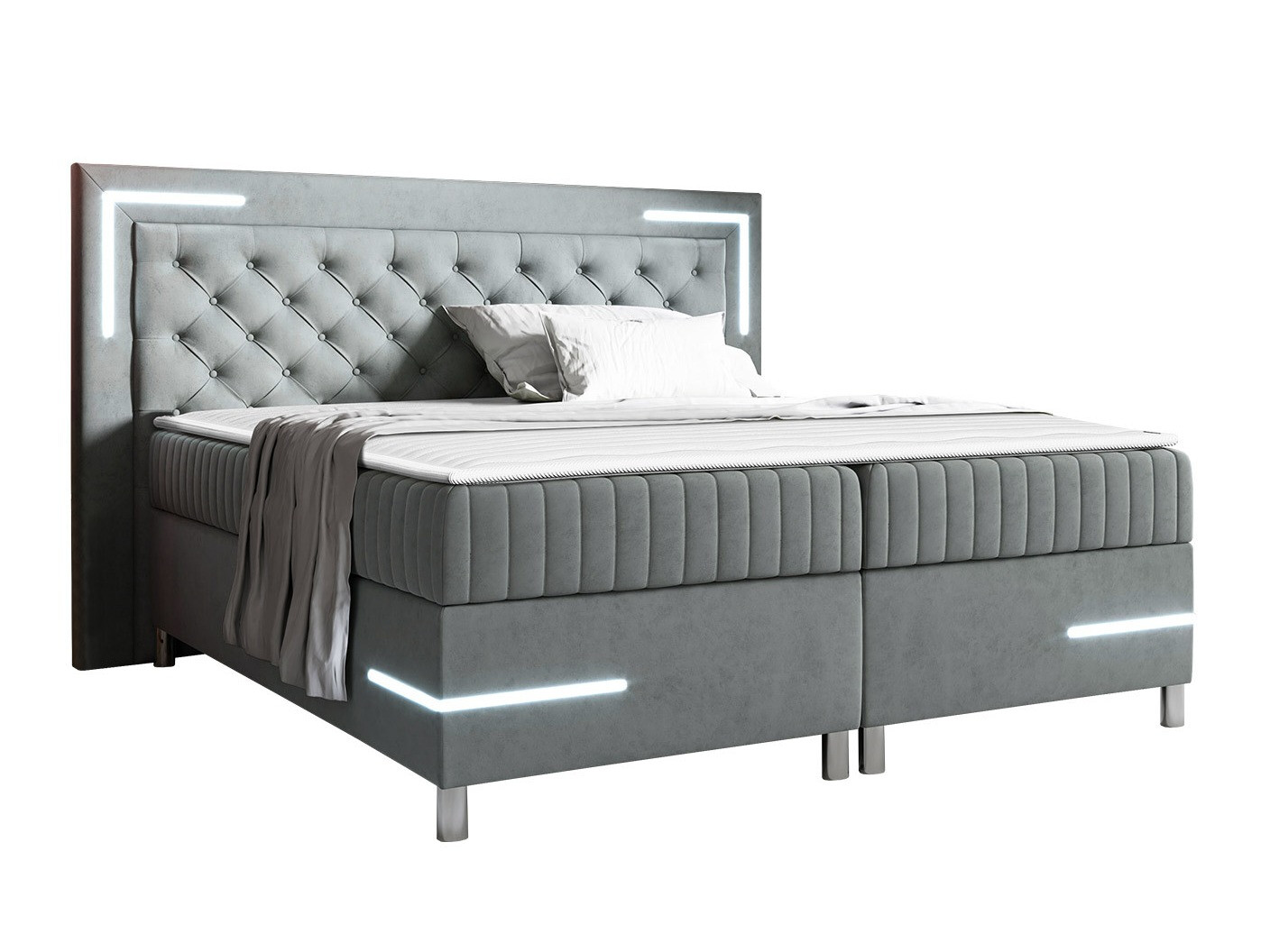 Boxspring krevet Baltimore 189 (Velluto 15)