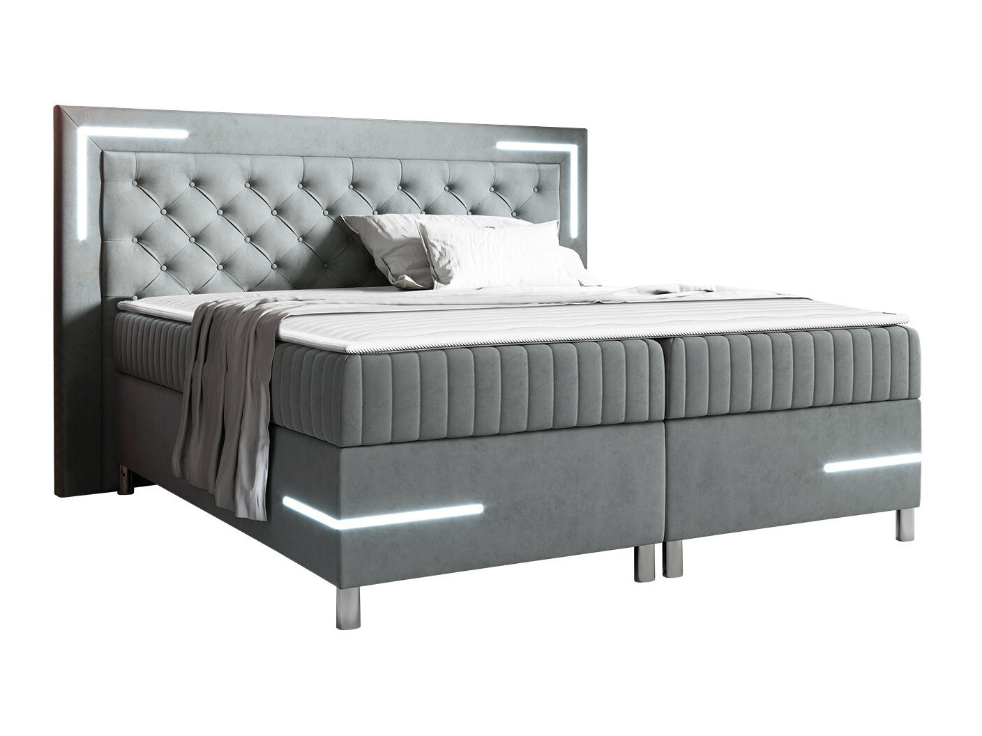 Boxspring krevet Baltimore 189 (Velluto 15)