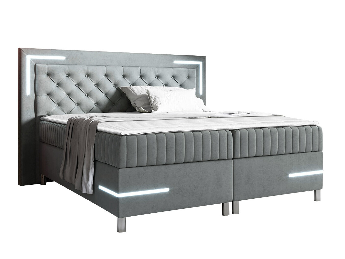 Boxspring krevet Baltimore 189 (Velluto 15)