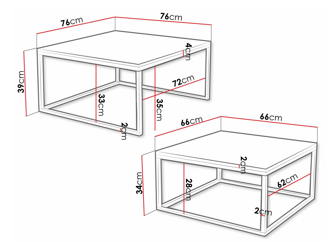 Set stočića za kafu Oswego 102 (Beli mermer + Zlatan)