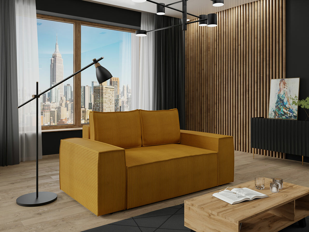 Sofa na razvlačenje Clovis 107 (Poso 01)