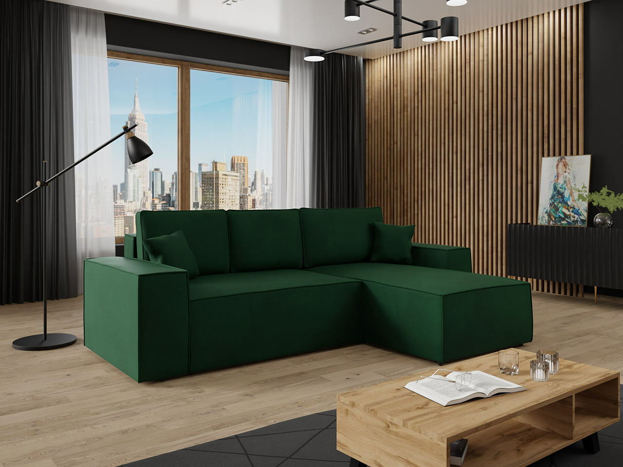 Ugaona sofa Clovis 108 (Manila 35)