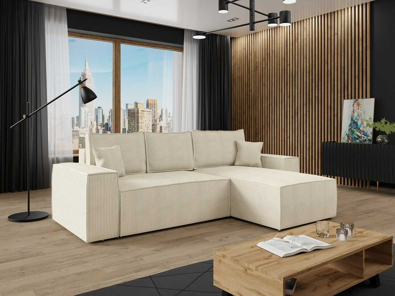 Ugaona sofa Clovis 108 (Poso 100)