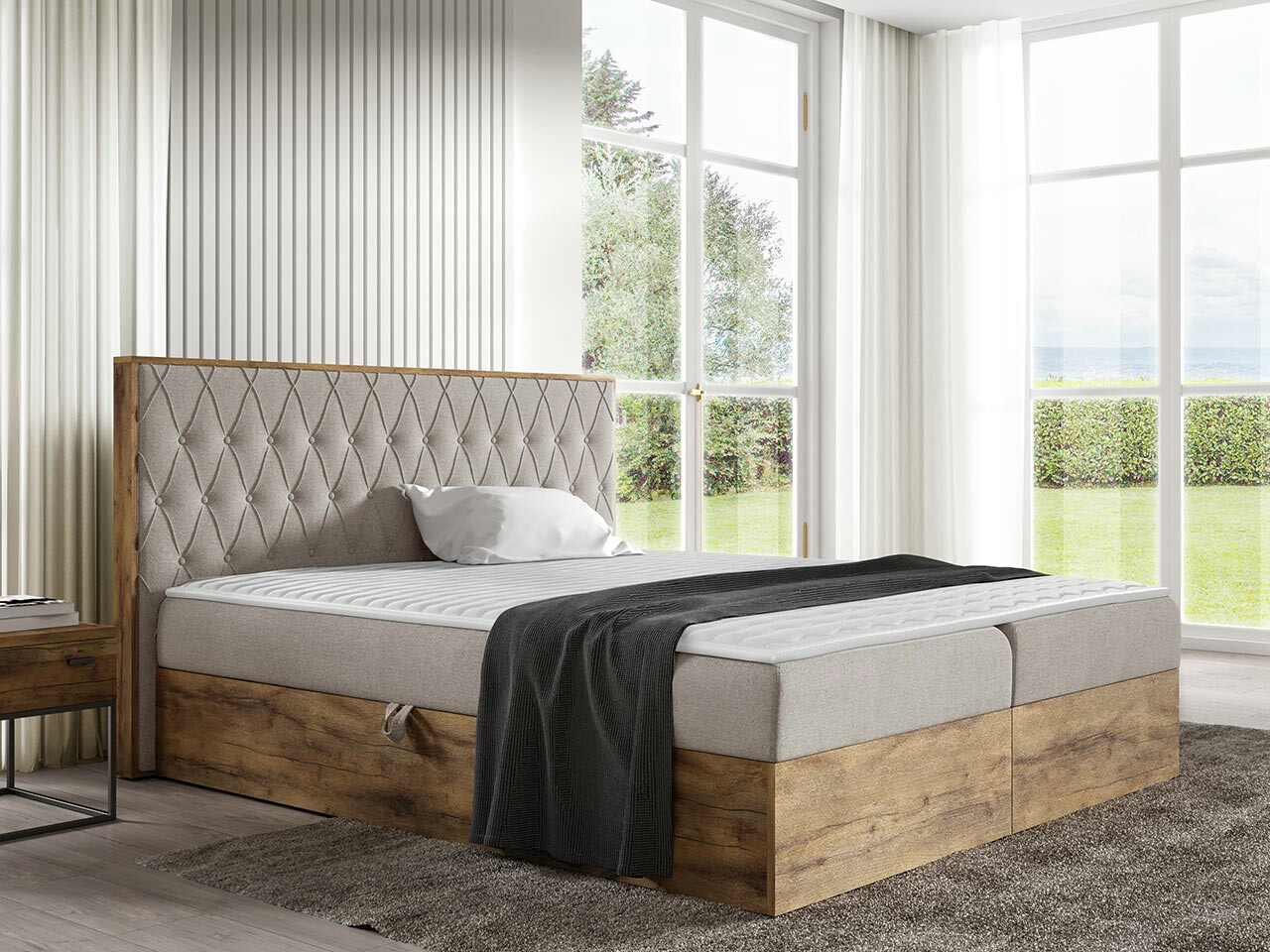 Boxspring krevet Navis II (Faro 20)