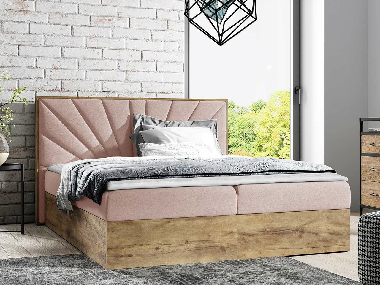 Boxspring krevet Baltimore 191 (Faro 14)