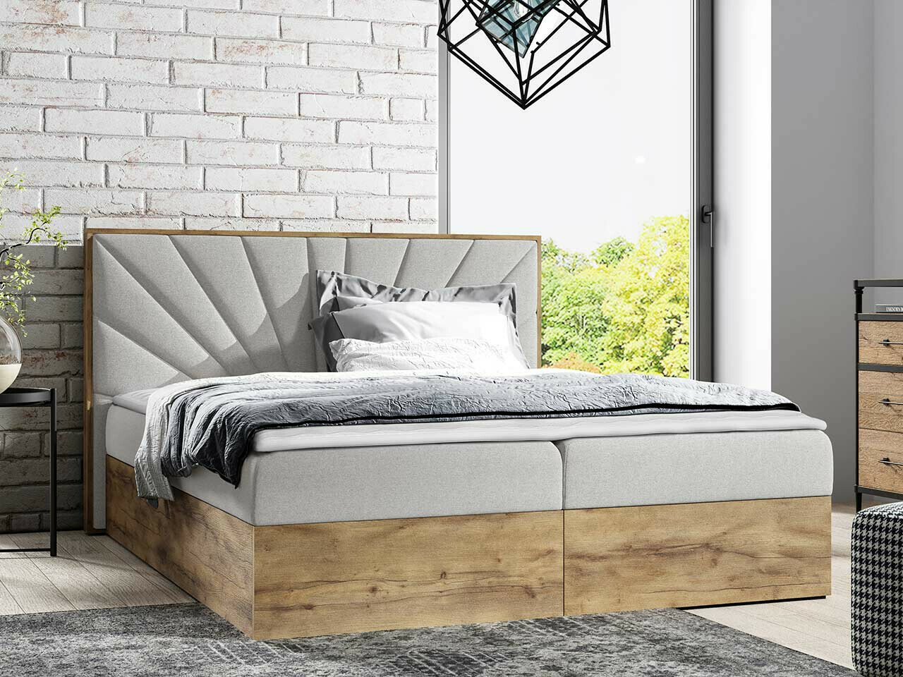 Boxspring krevet Baltimore 191 (Faro 16)