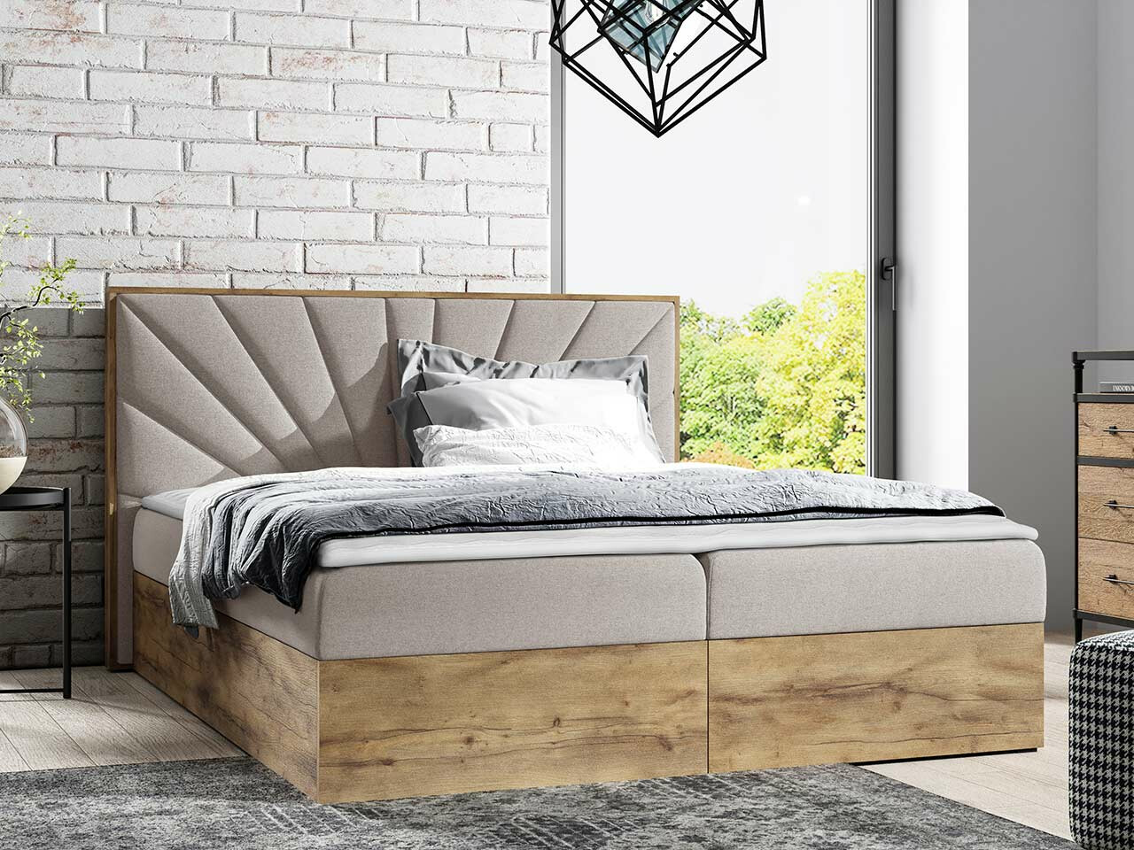 Boxspring krevet Baltimore 191 (Faro 20)