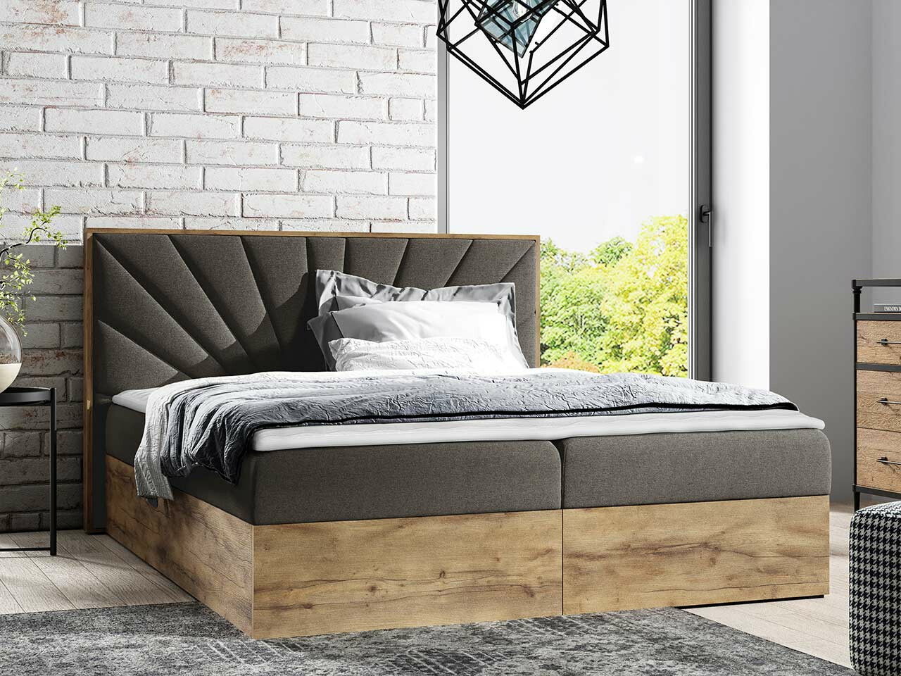 Boxspring krevet Baltimore 191 (Faro 5)