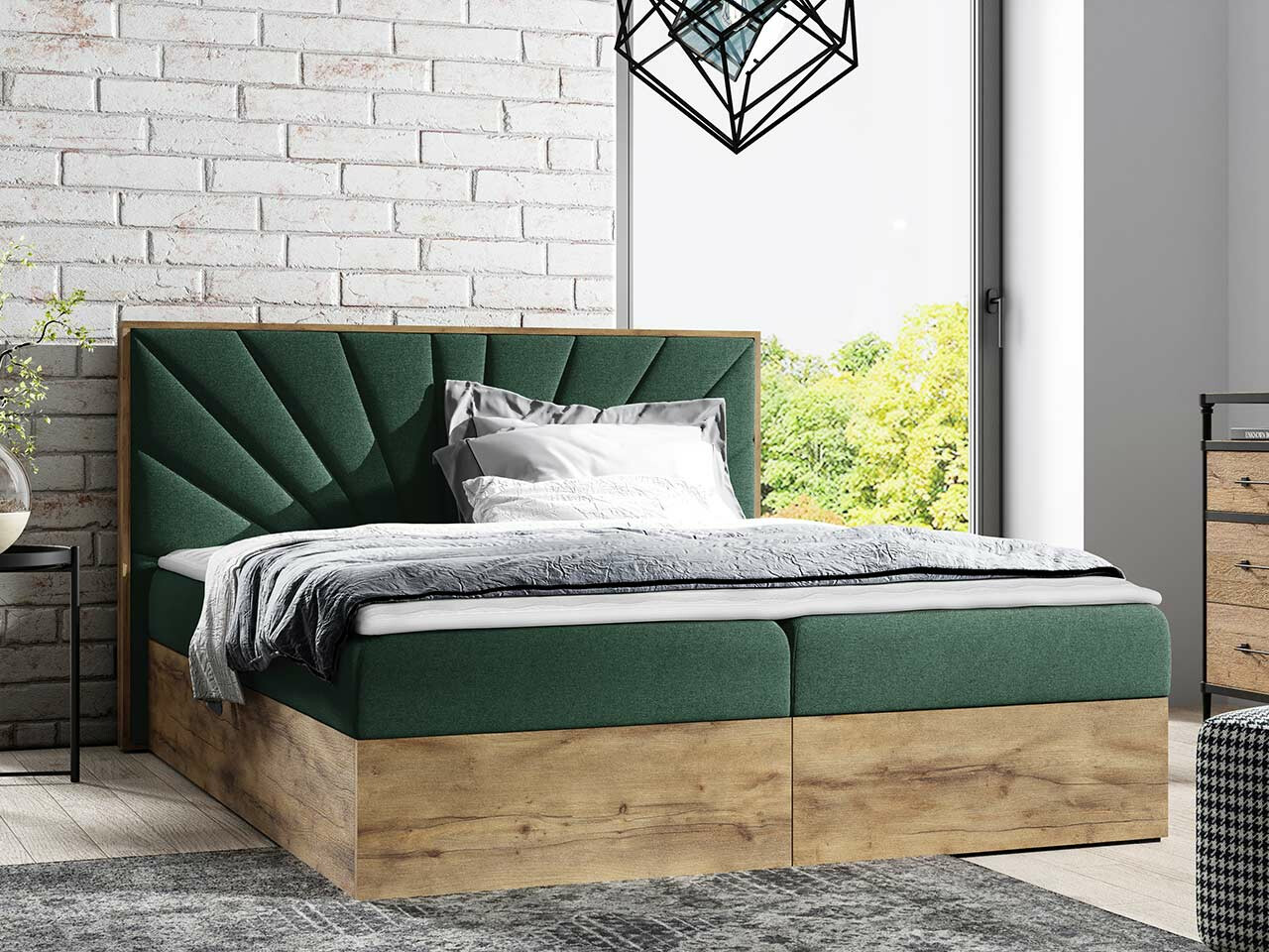 Boxspring krevet Baltimore 191 (Faro 7)