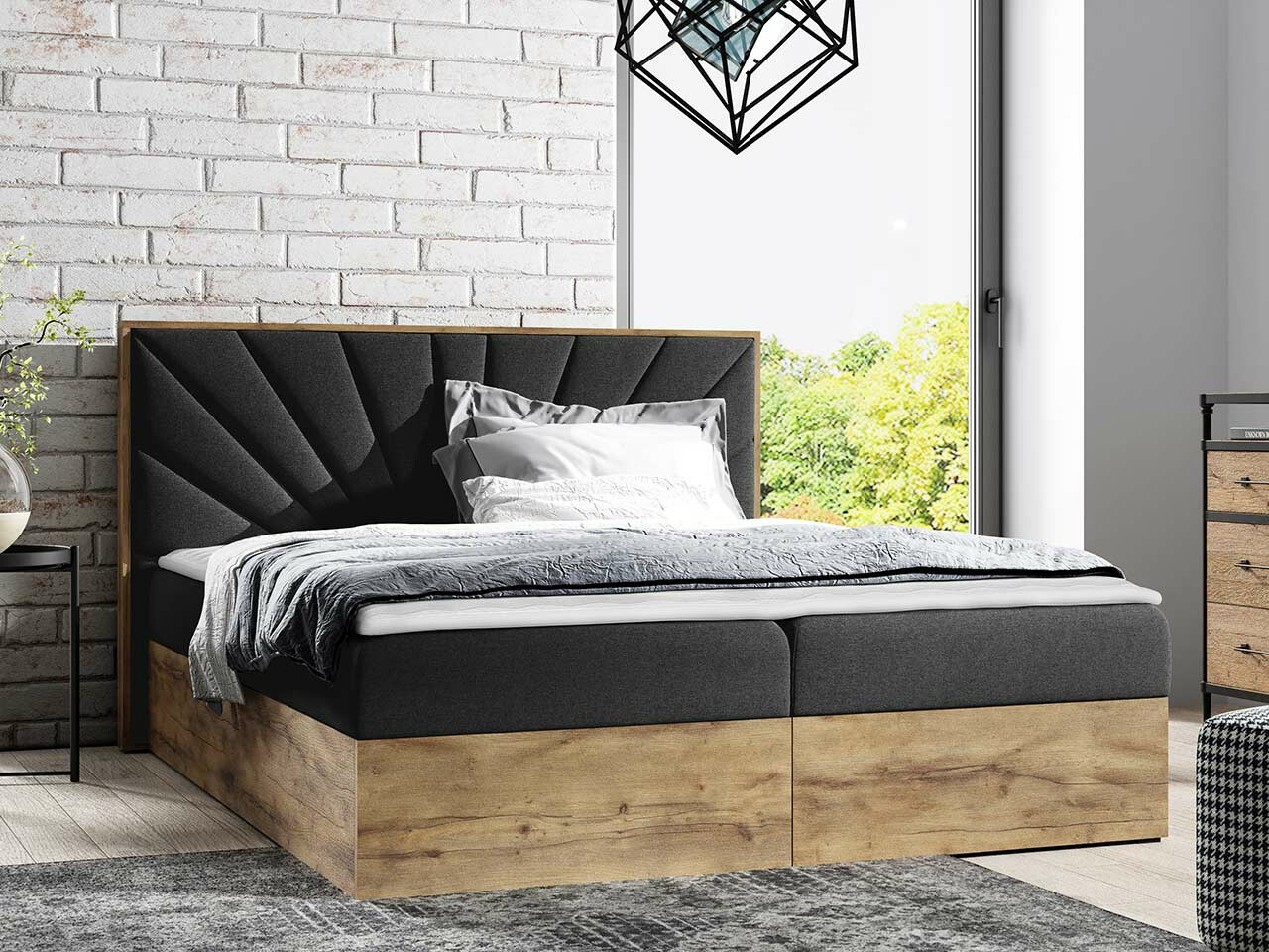 Boxspring krevet Baltimore 191 (Twist 23)