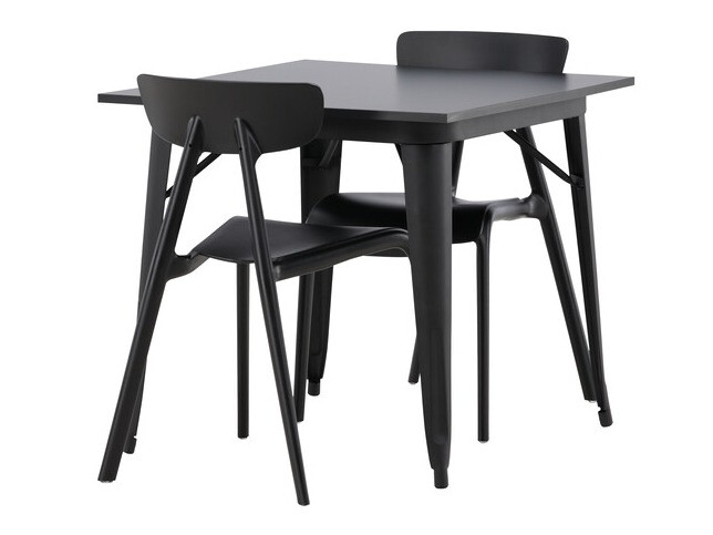 Trpezarijski set Dallas 3896 (Crno)